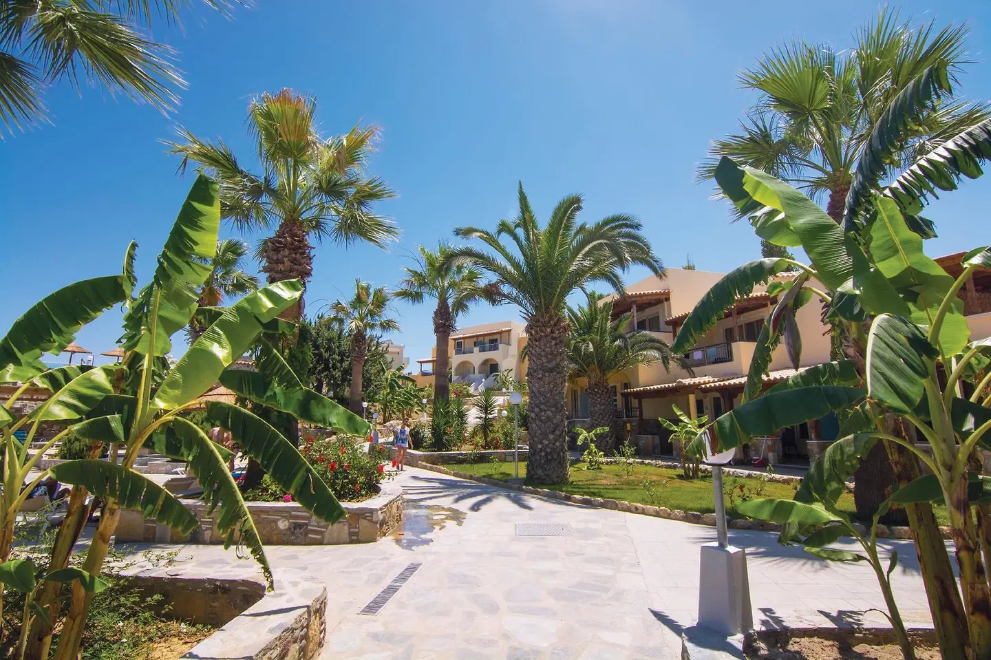 Kouros Palace Hotel Garten