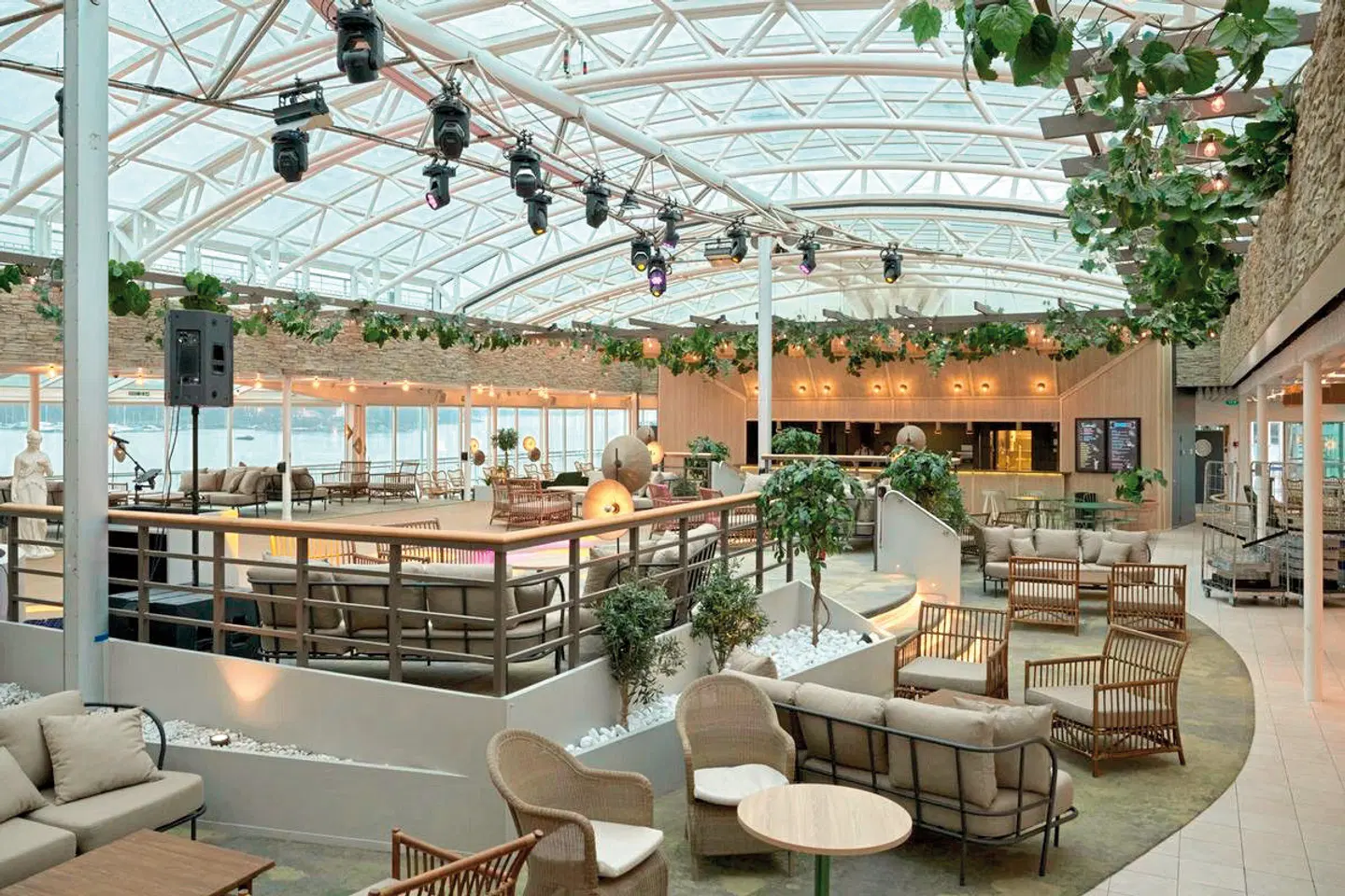 Mini-Kreuzfahrt nach Gotland Terrasse