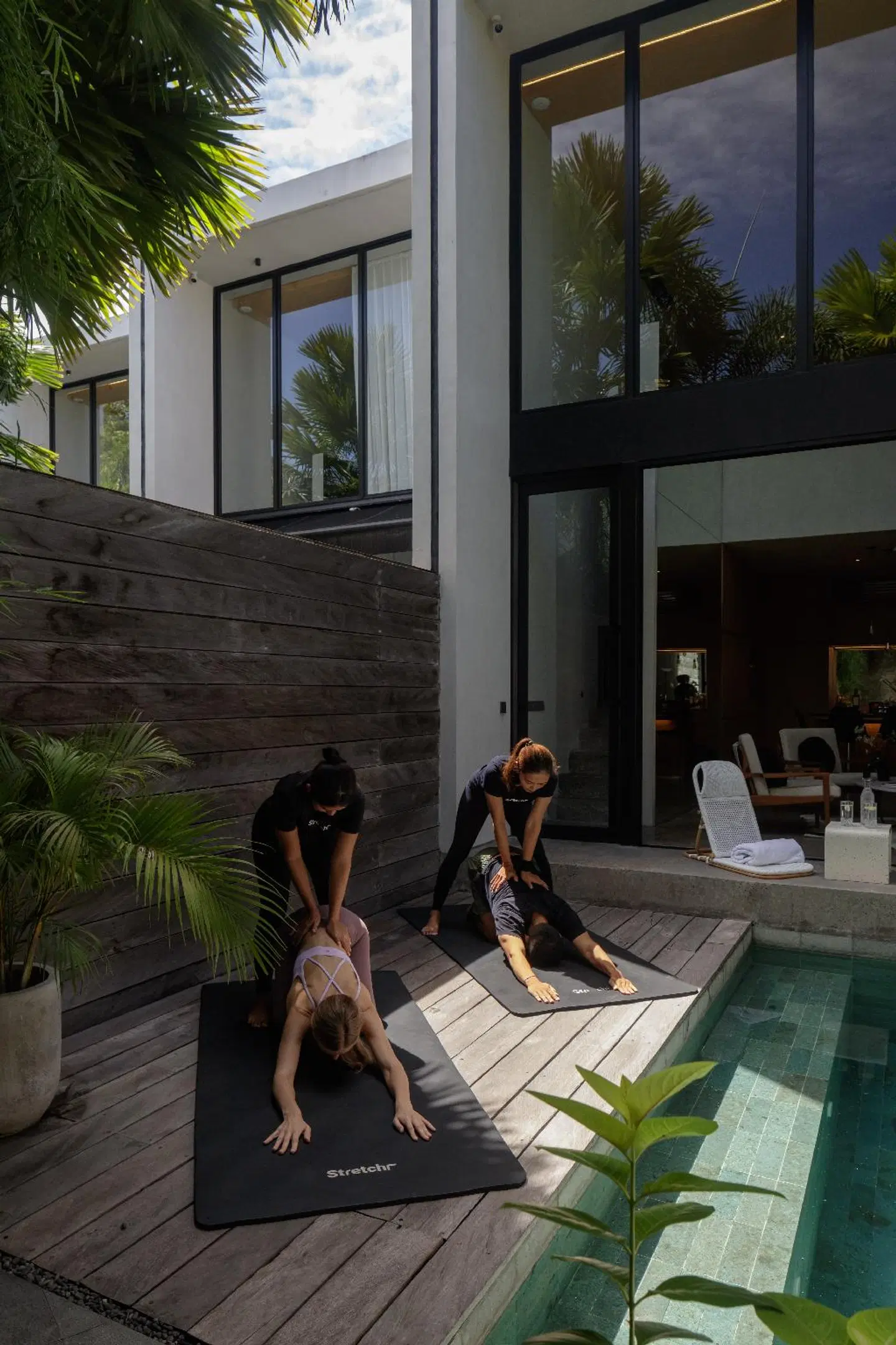 OXO Townhouses Berawa Canggu Terrasse