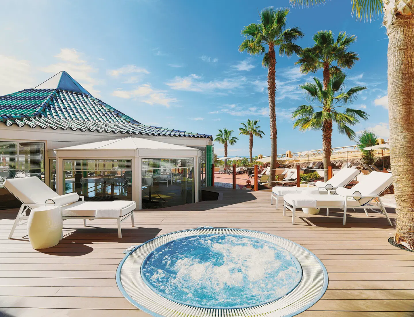 H10 Playa Esmeralda Terrasse