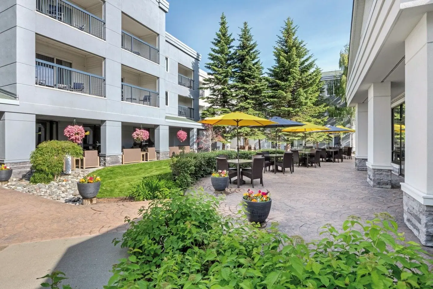 Courtyard by Marriott Anchorage Airport Garten