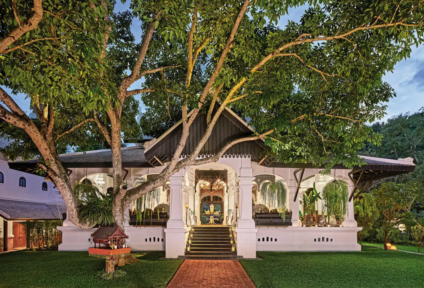 Rosewood Luang Prabang Garten