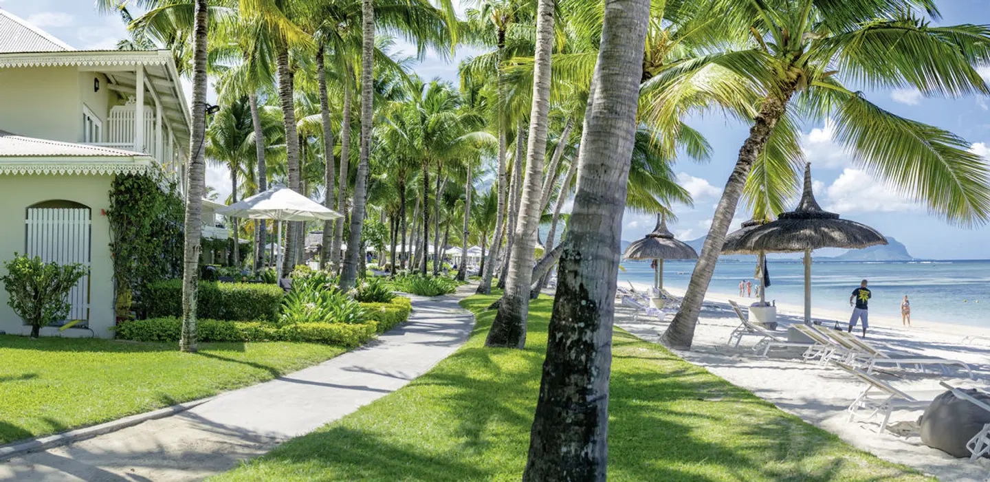 Sugar Beach Mauritius Garten