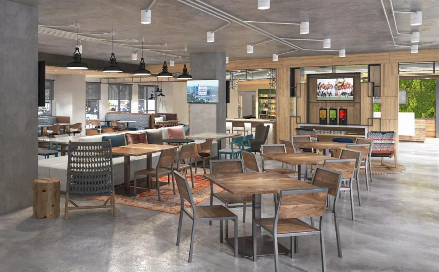 Hampton Inn Austin East Side Bar