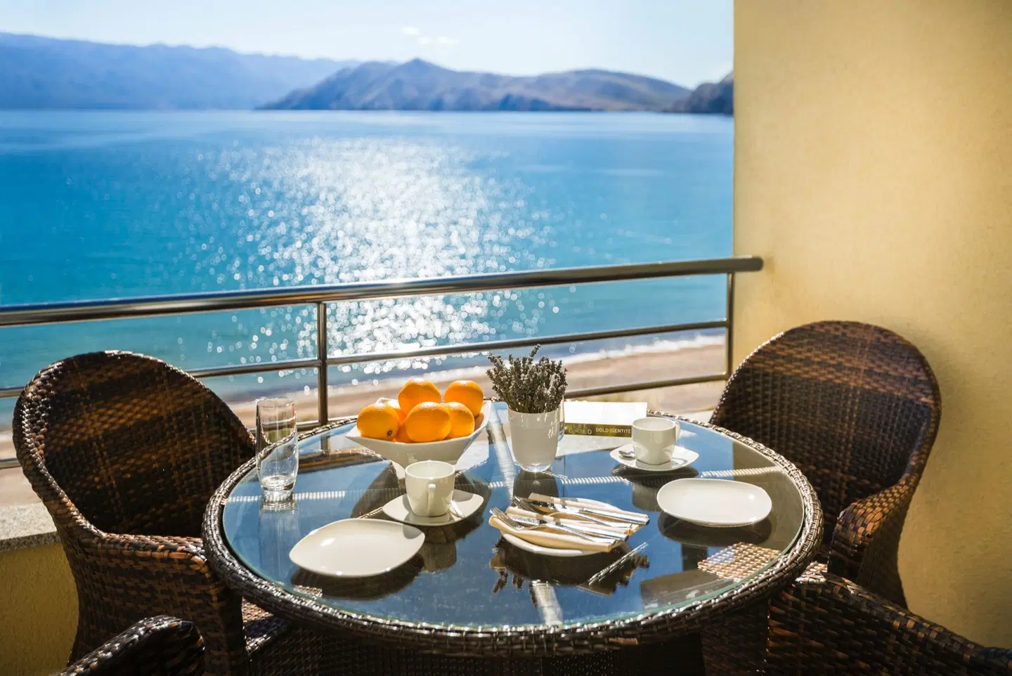 Valamar Atrium Baska Residence Terrasse