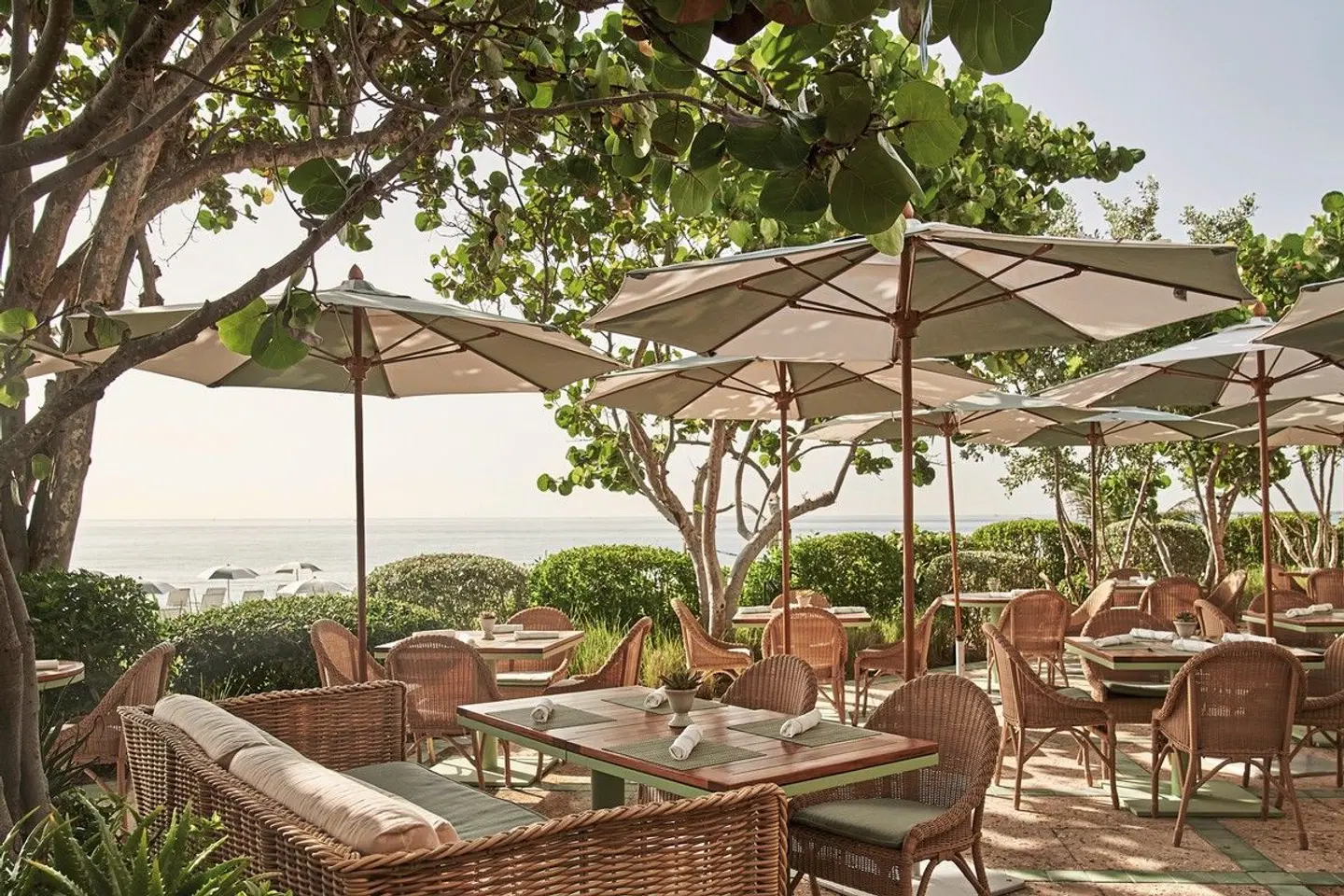 Four Seasons Hotel Palm Beach Terrasse