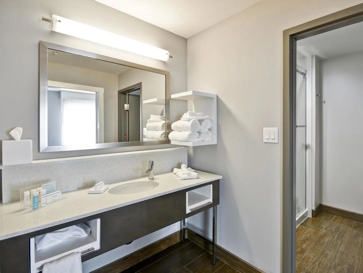 Hampton Inn Kyle Badezimmer