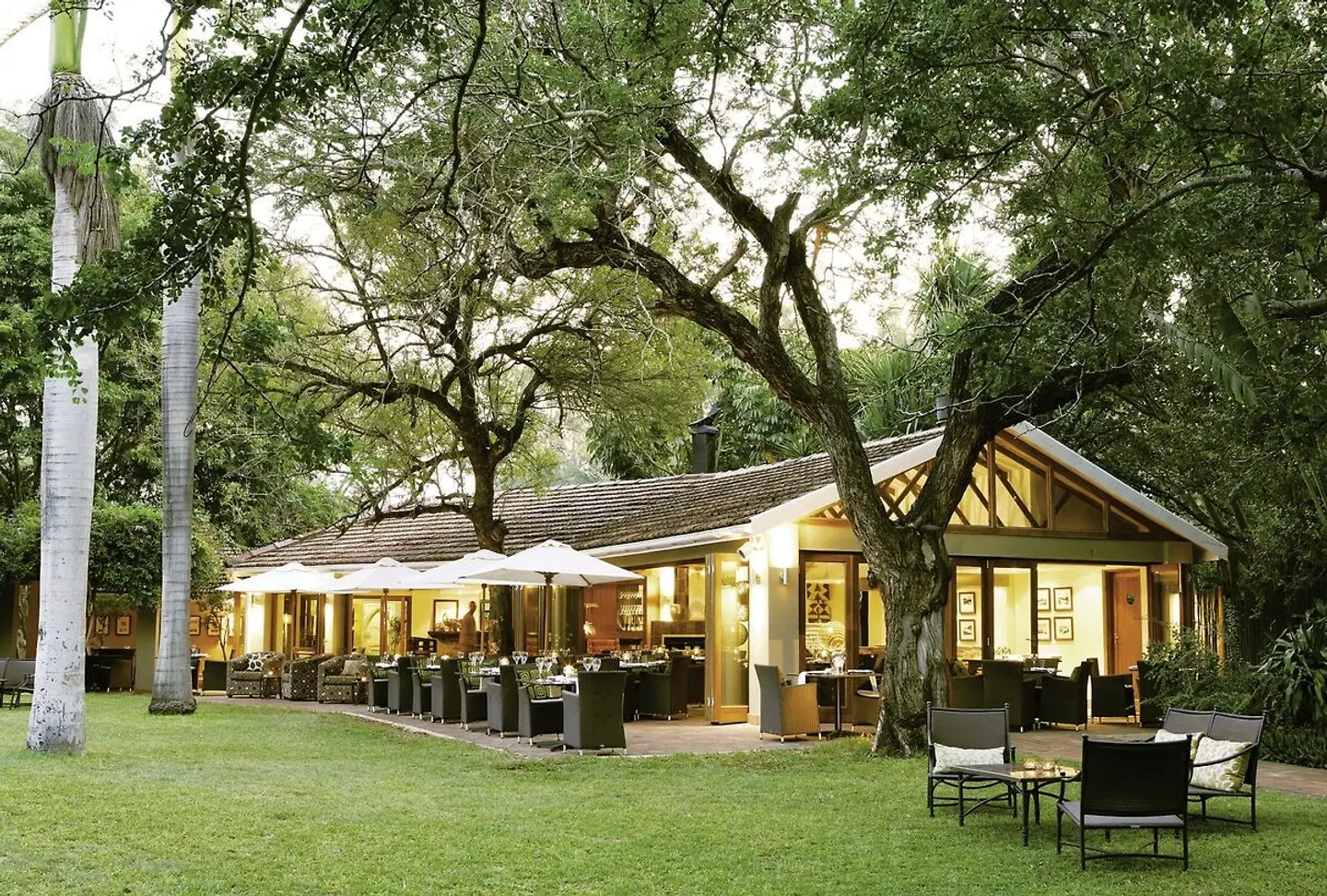 Ghost Mountain Inn Garten