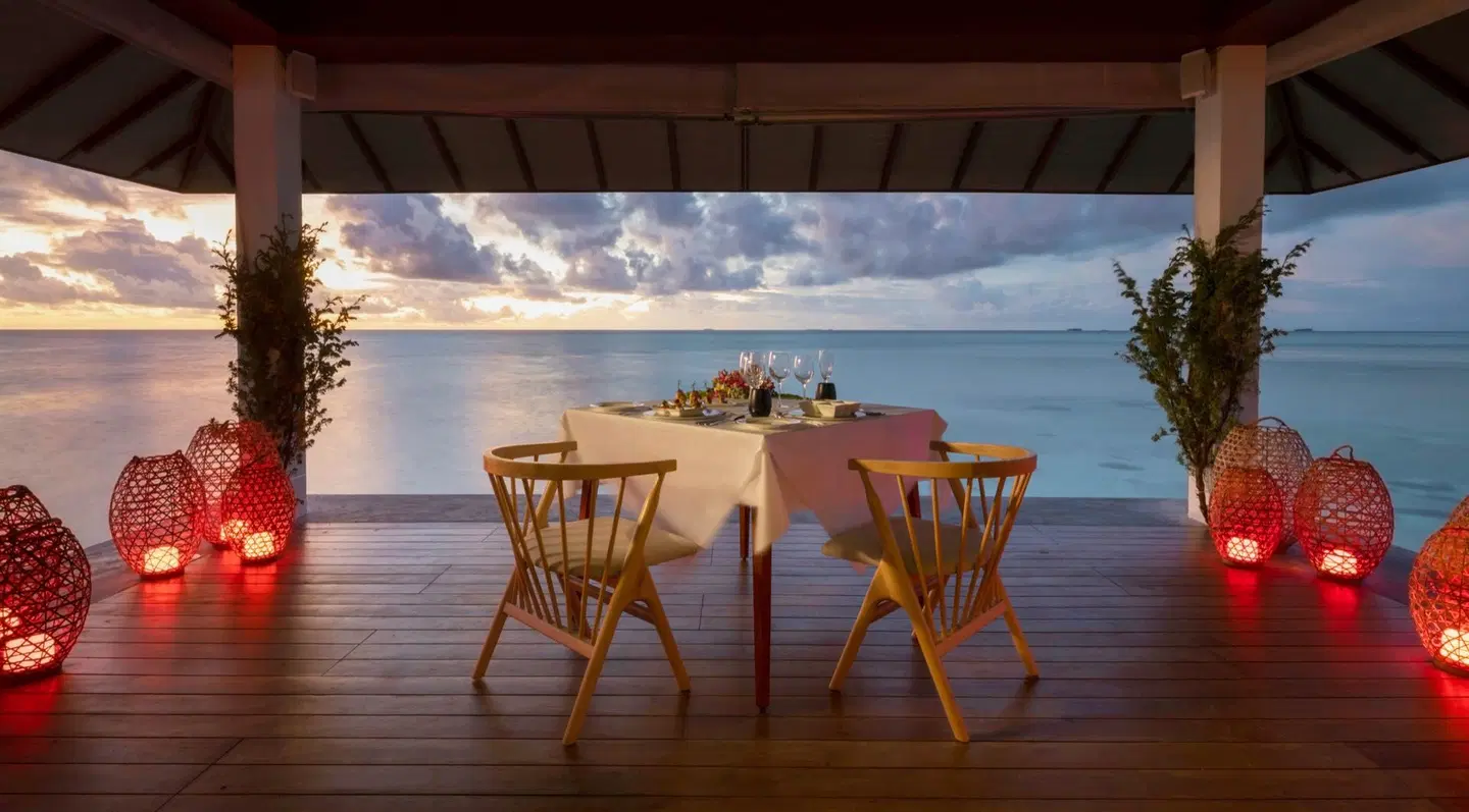 Pullman Maldives Maamutaa Resort Terrasse