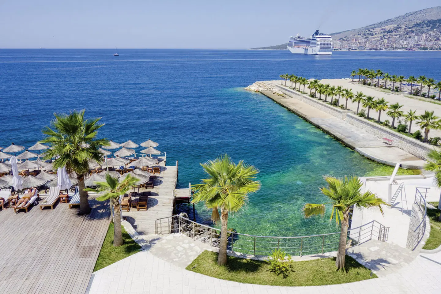 Santa Quaranta Premium Resort Terrasse