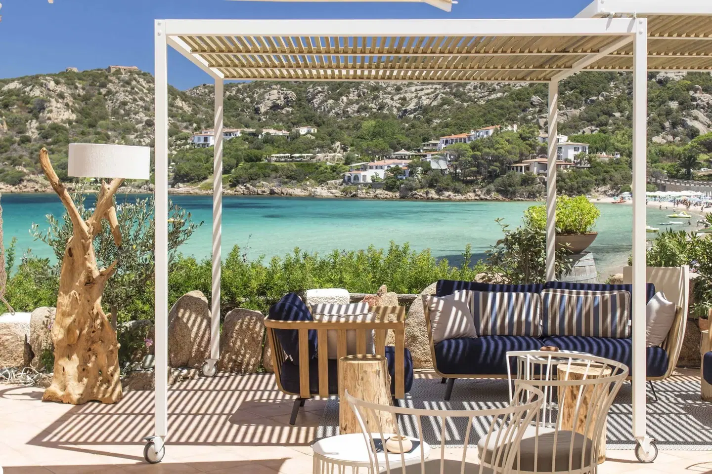 Club Hotel Baja Sardinia Terrasse