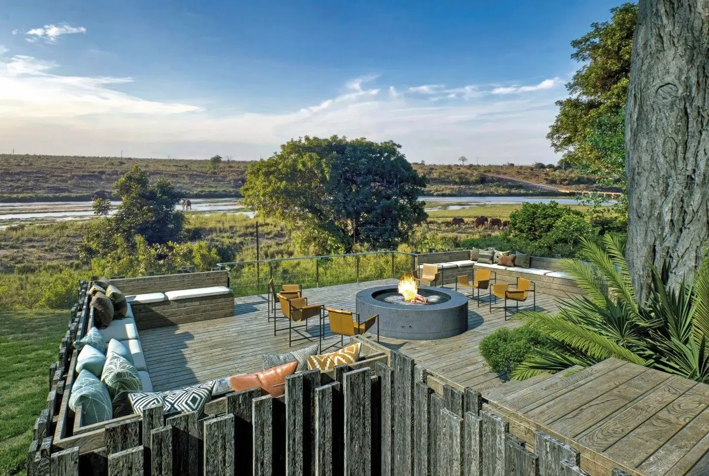 Safari & Sonne - Südafrika & Mozambique erleben Terrasse