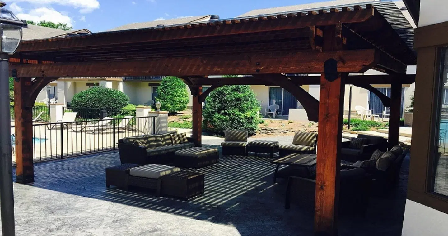 Club - Hotel Nashville Inn & Suites Terrasse