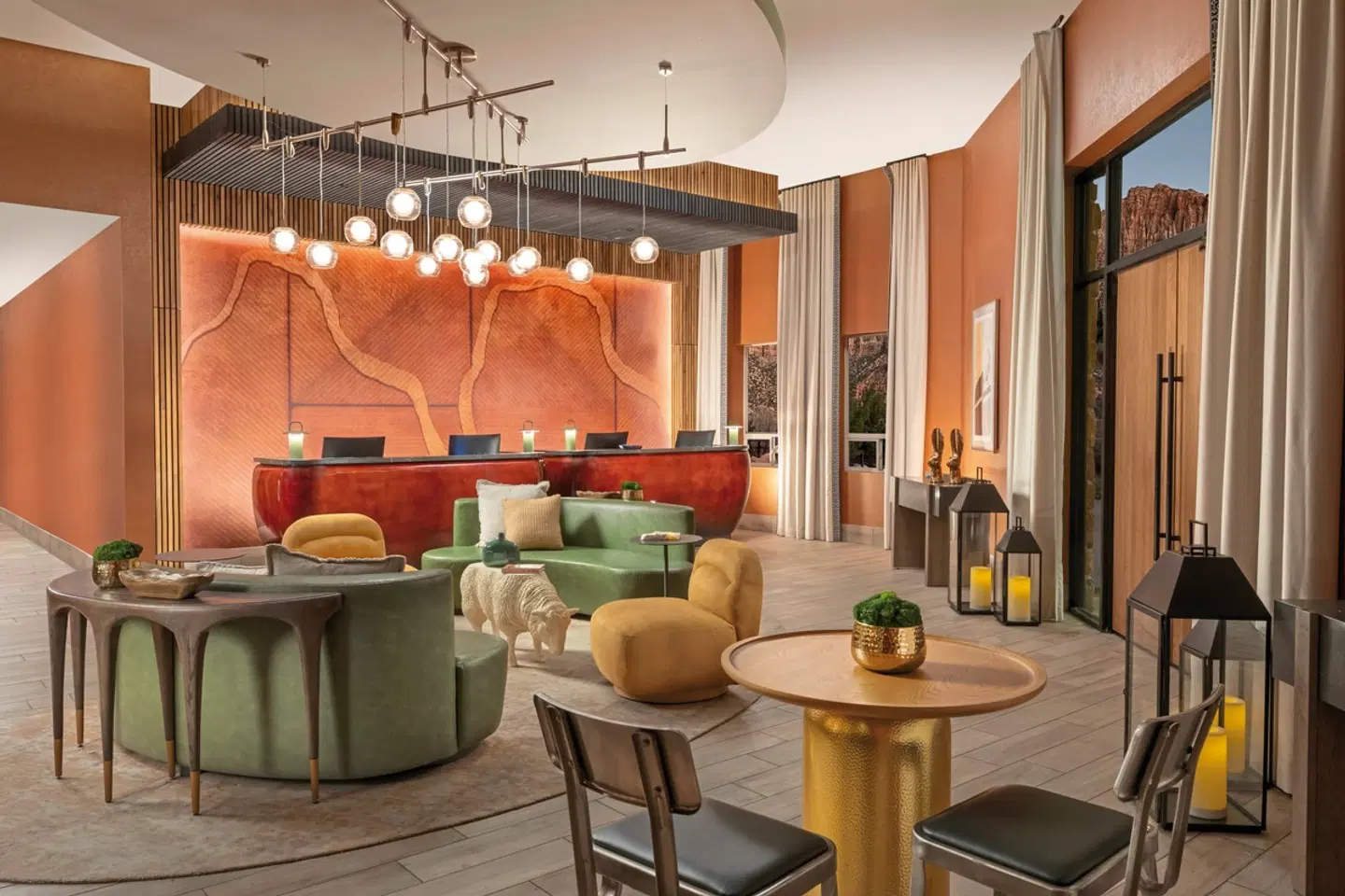 The Red Cliffs Lodge Zion, a Tribute Portfolio Hotel LOUNGE_LOBBY