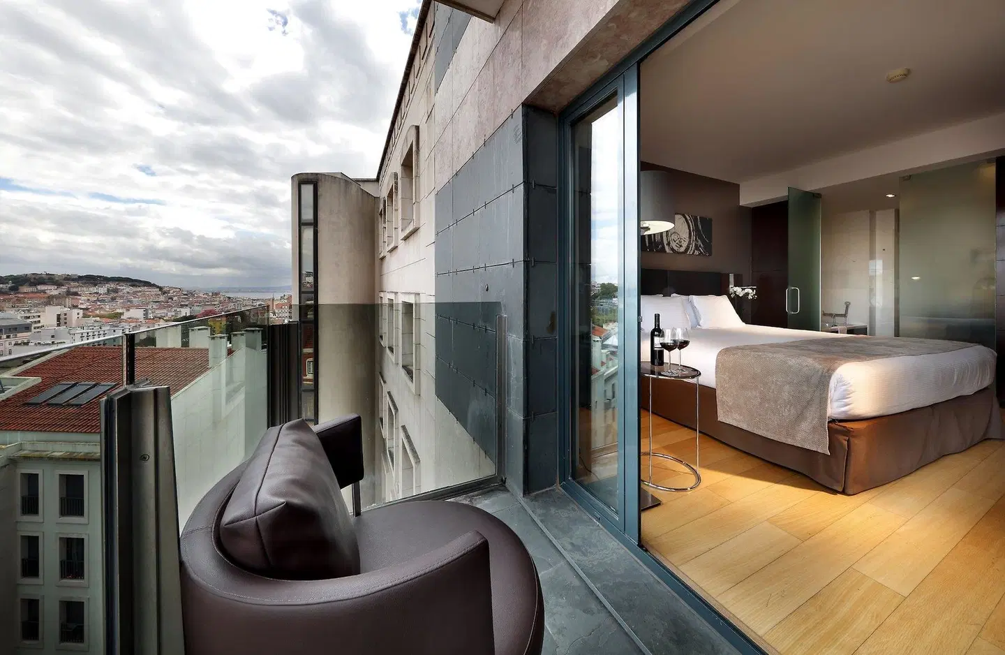 Eurostars Das Letras Terrasse