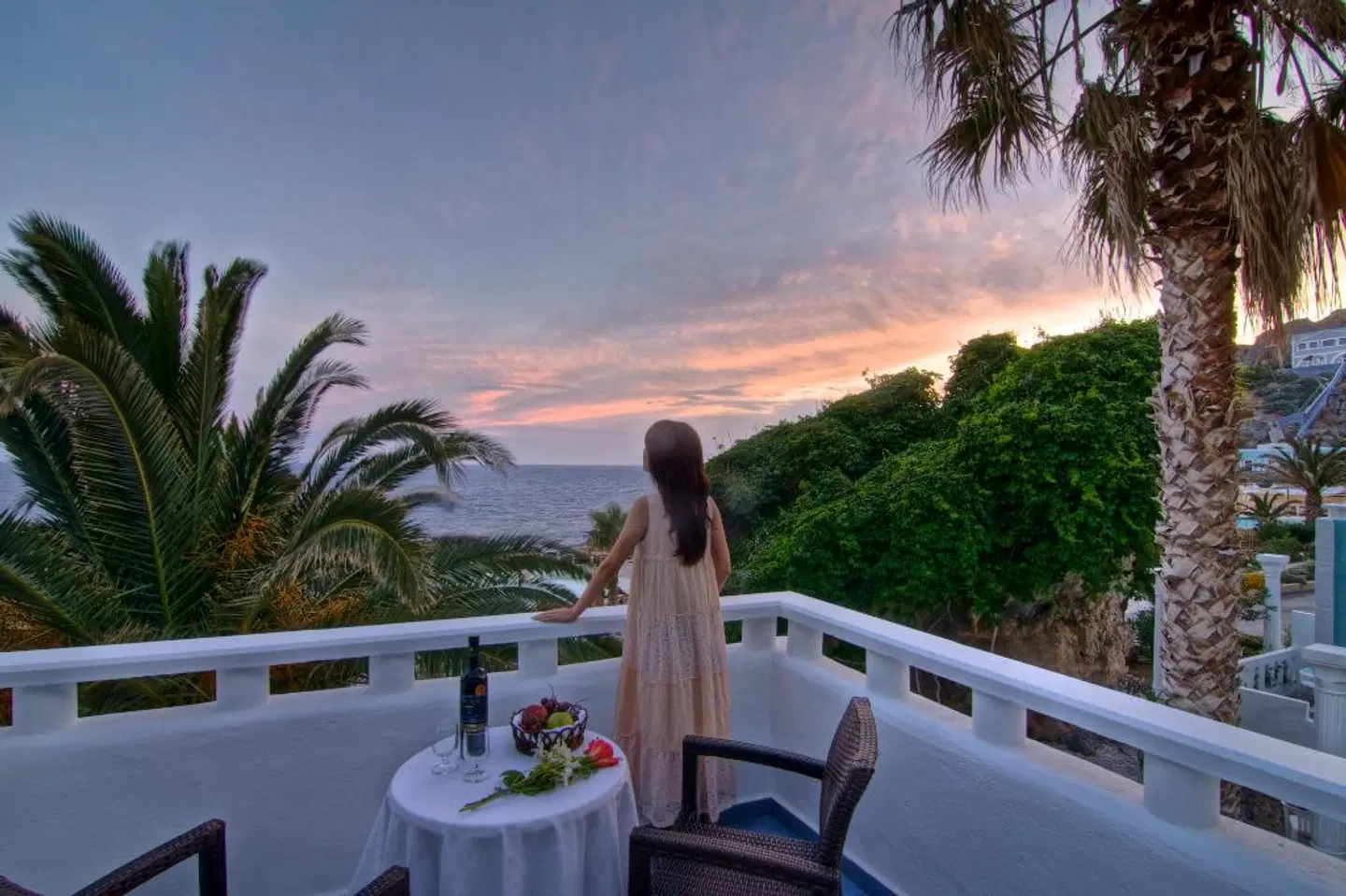 Kalypso Cretan Village Resort & Spa Terrasse