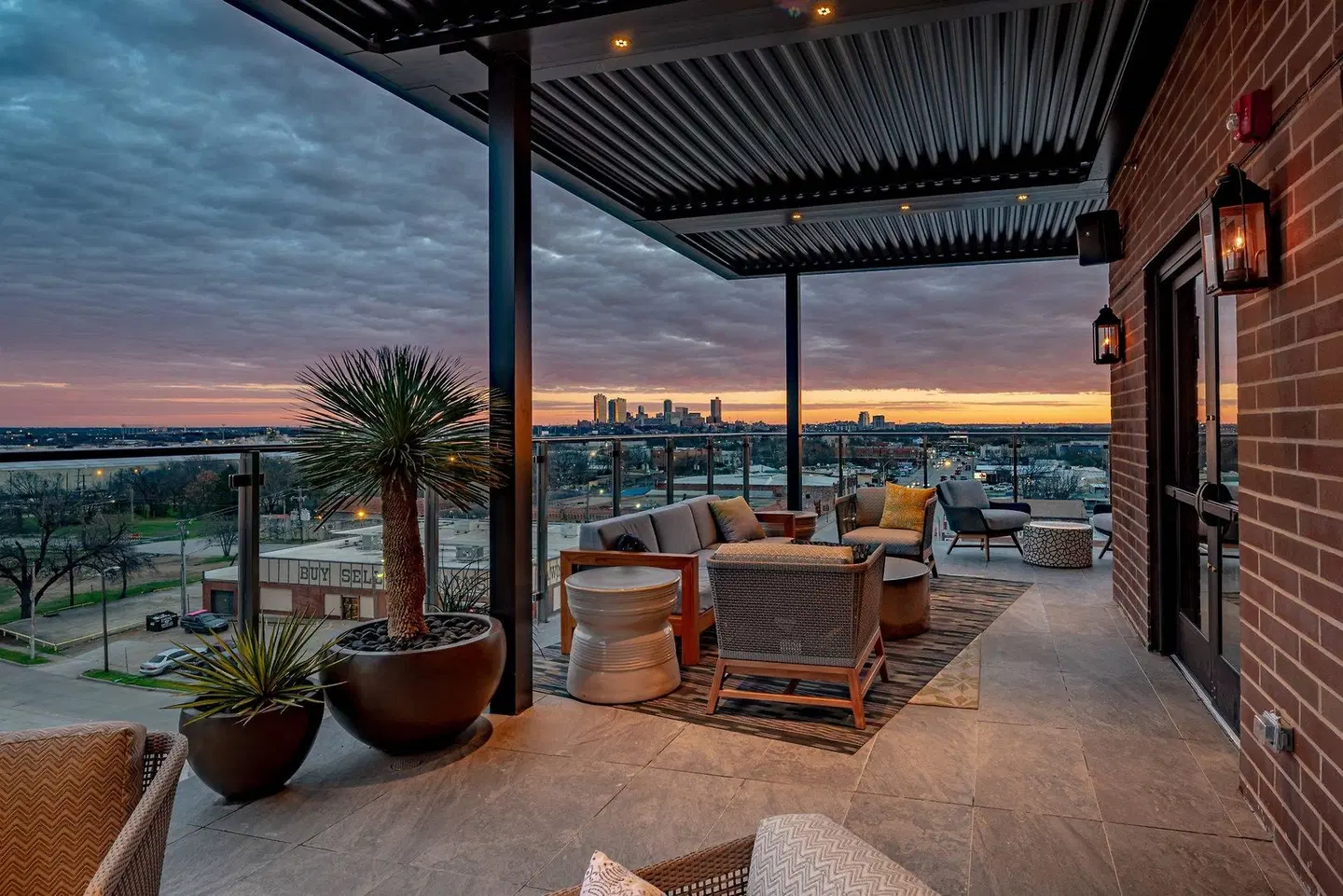 SpringHill Suites by Marriott Fort Worth Historic Stockyards Terrasse