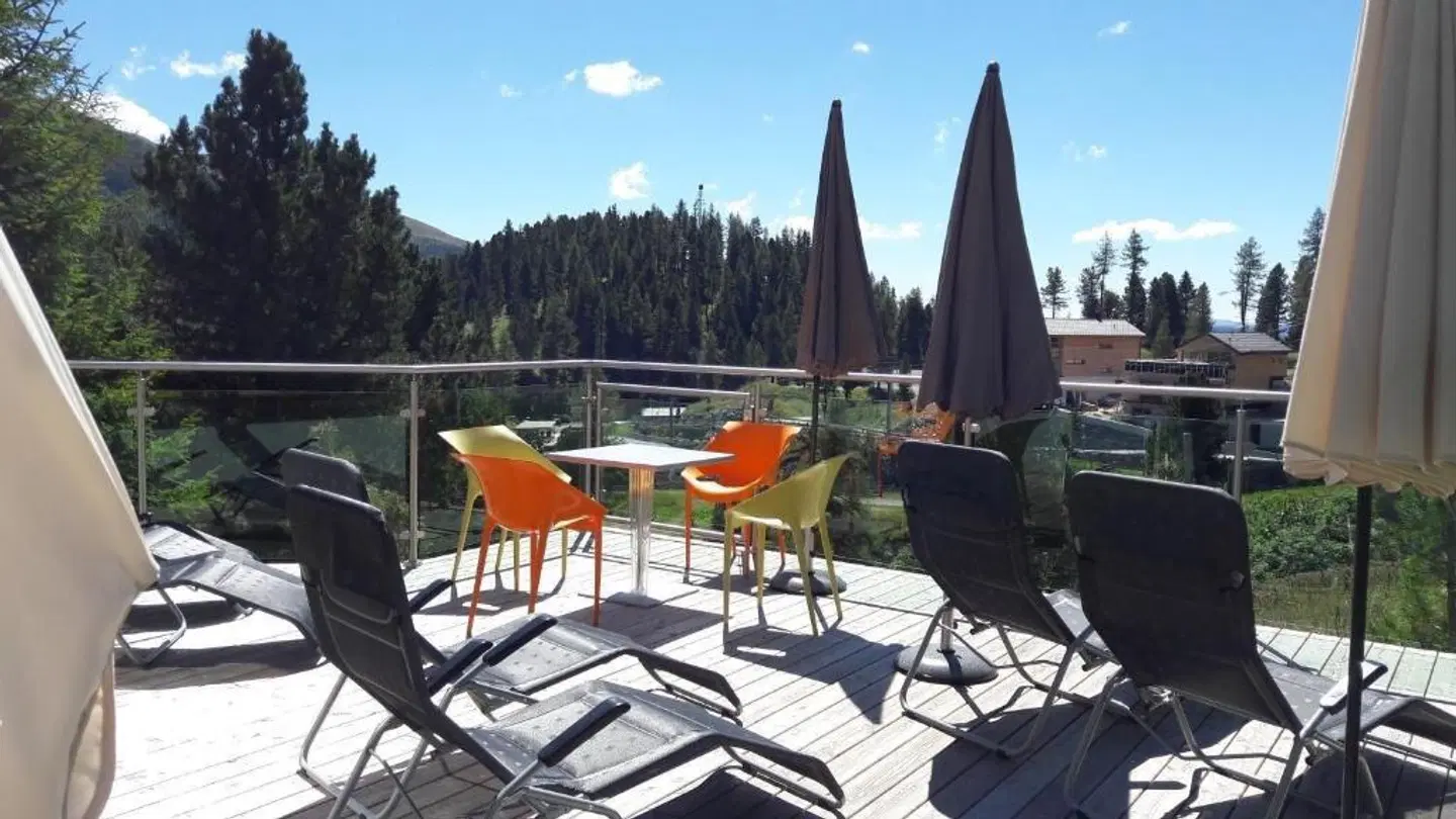 Panorama Hotel Turracher Höhe Terrasse