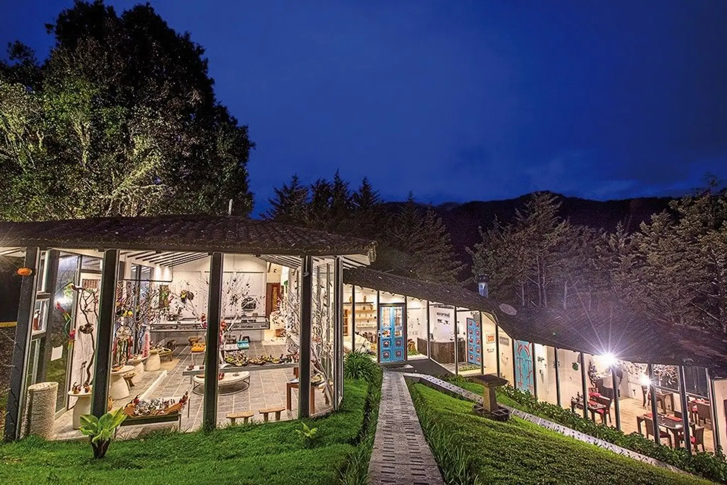 Dantica Cloud Forest Lodge Garten