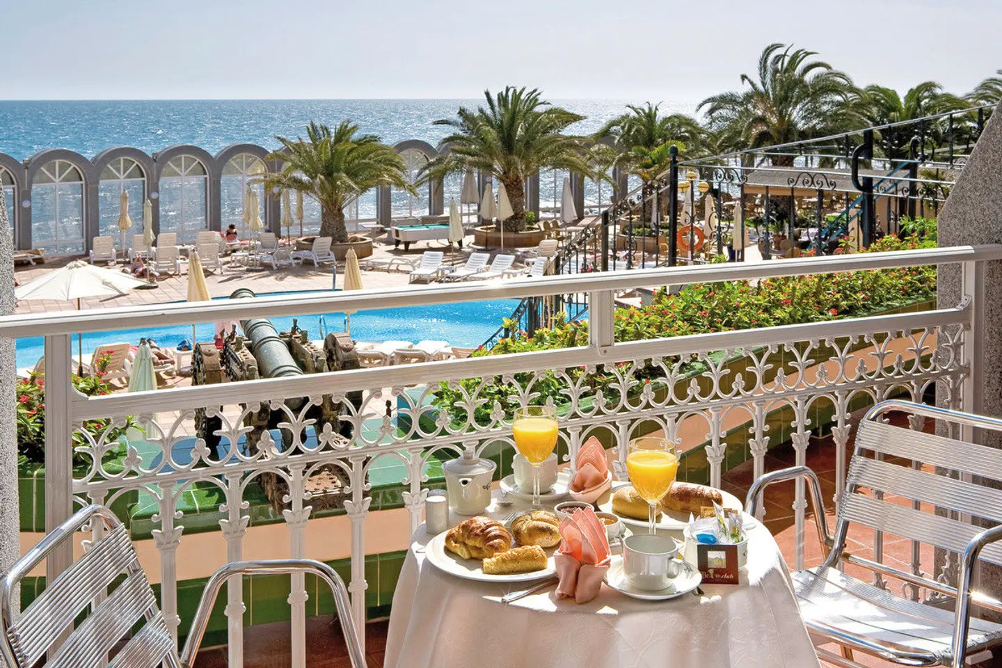 San Agustín Beach Club Terrasse