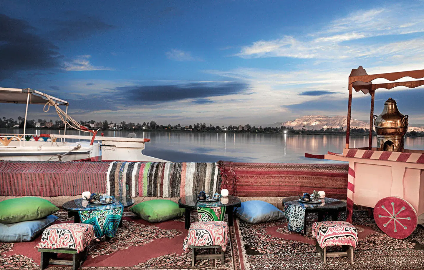 Steigenberger Nile Palace Terrasse