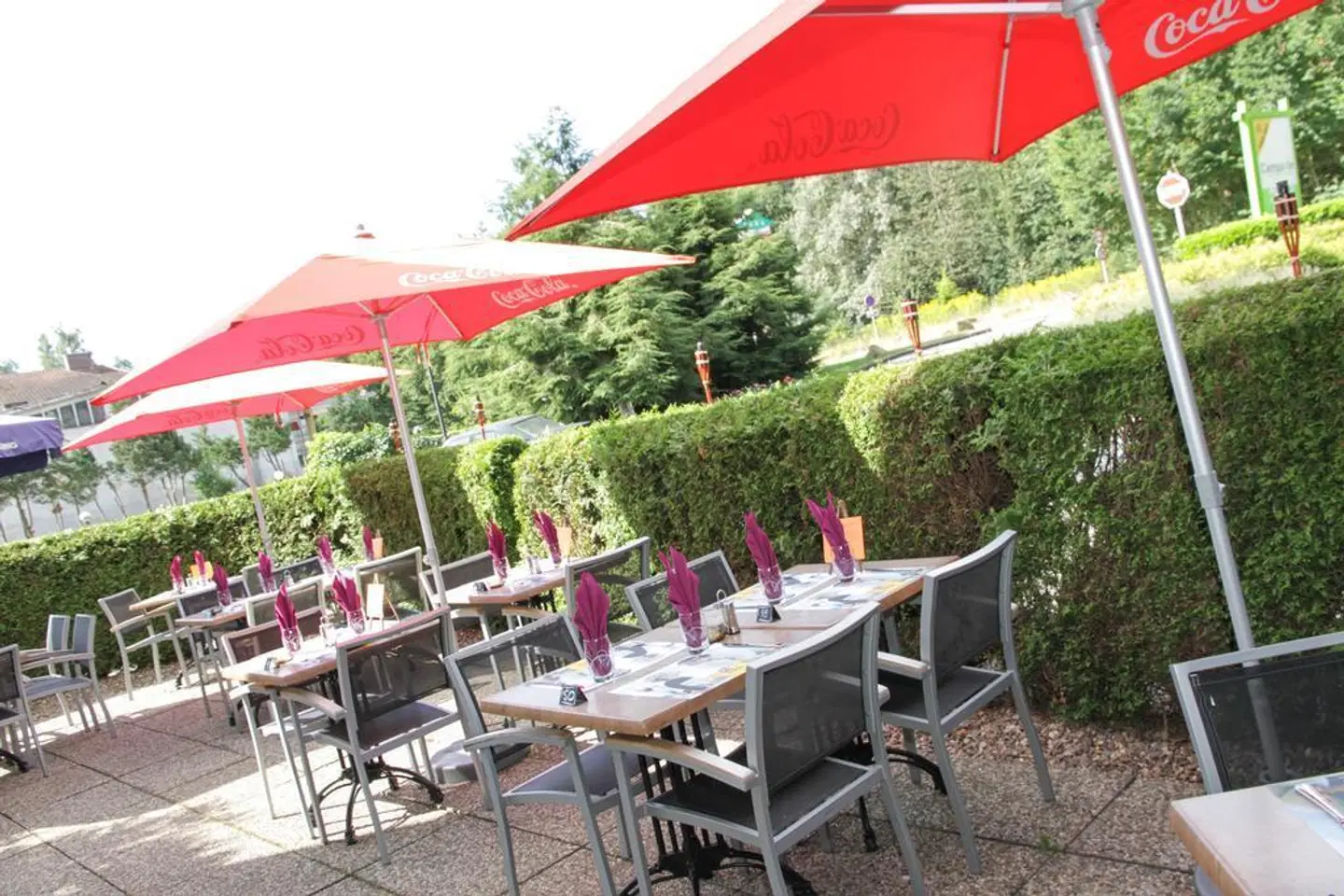 Mandarina Hotel Luxembourg Airport Terrasse