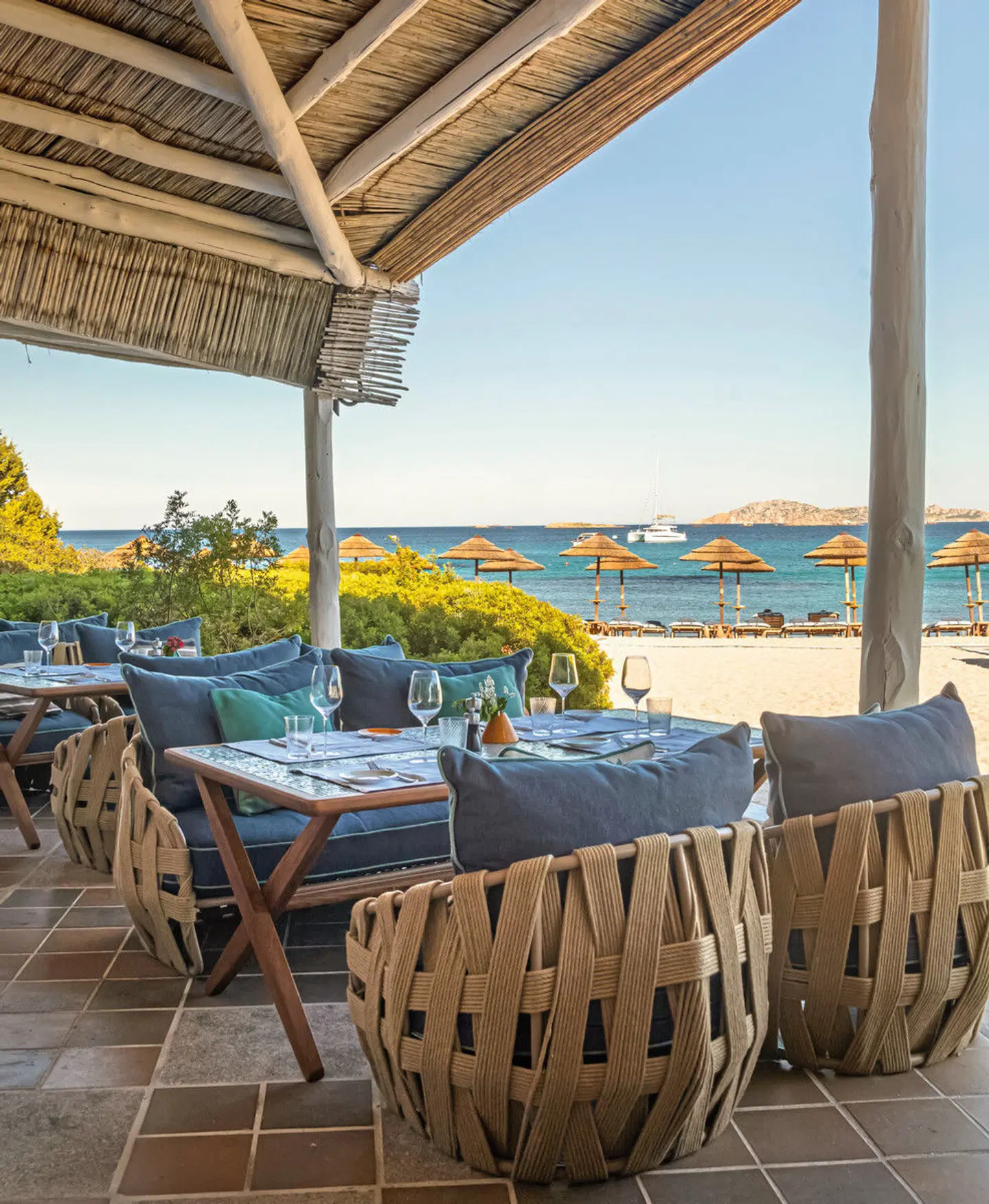 Romazzino, A Belmond Hotel, Costa Smeralda Terrasse