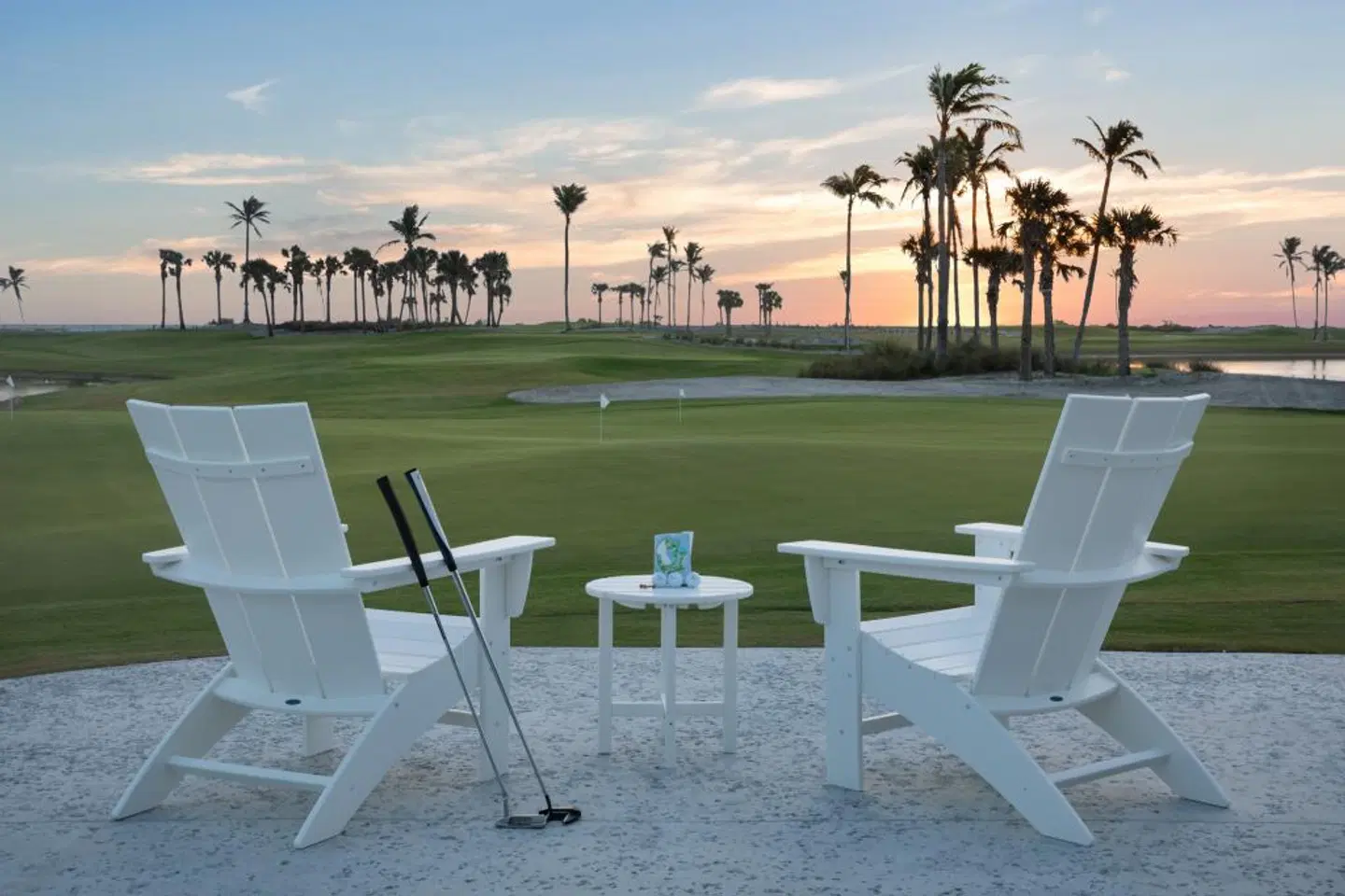 South Seas Island Resort Terrasse