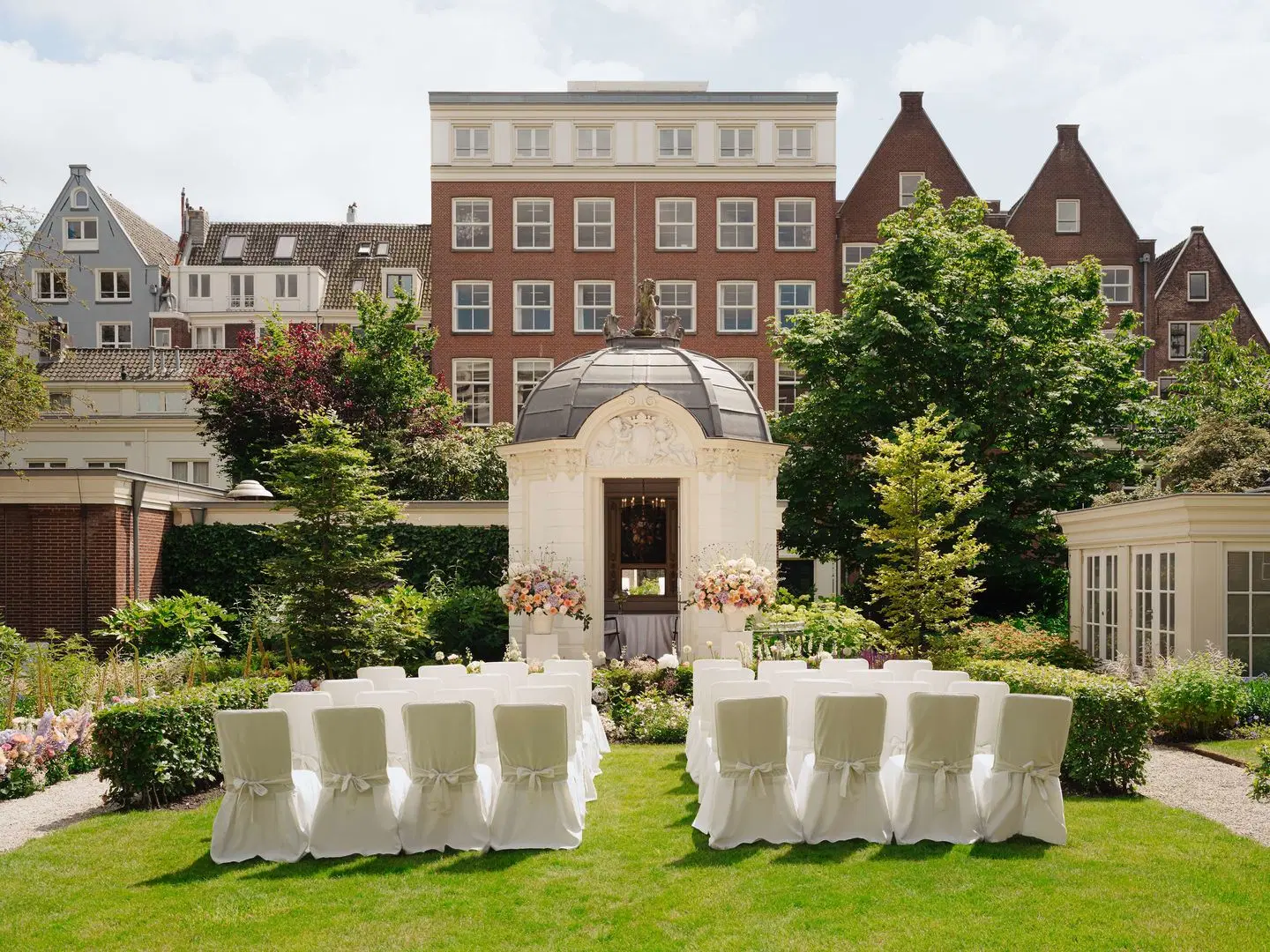 Waldorf Astoria Amsterdam Garten