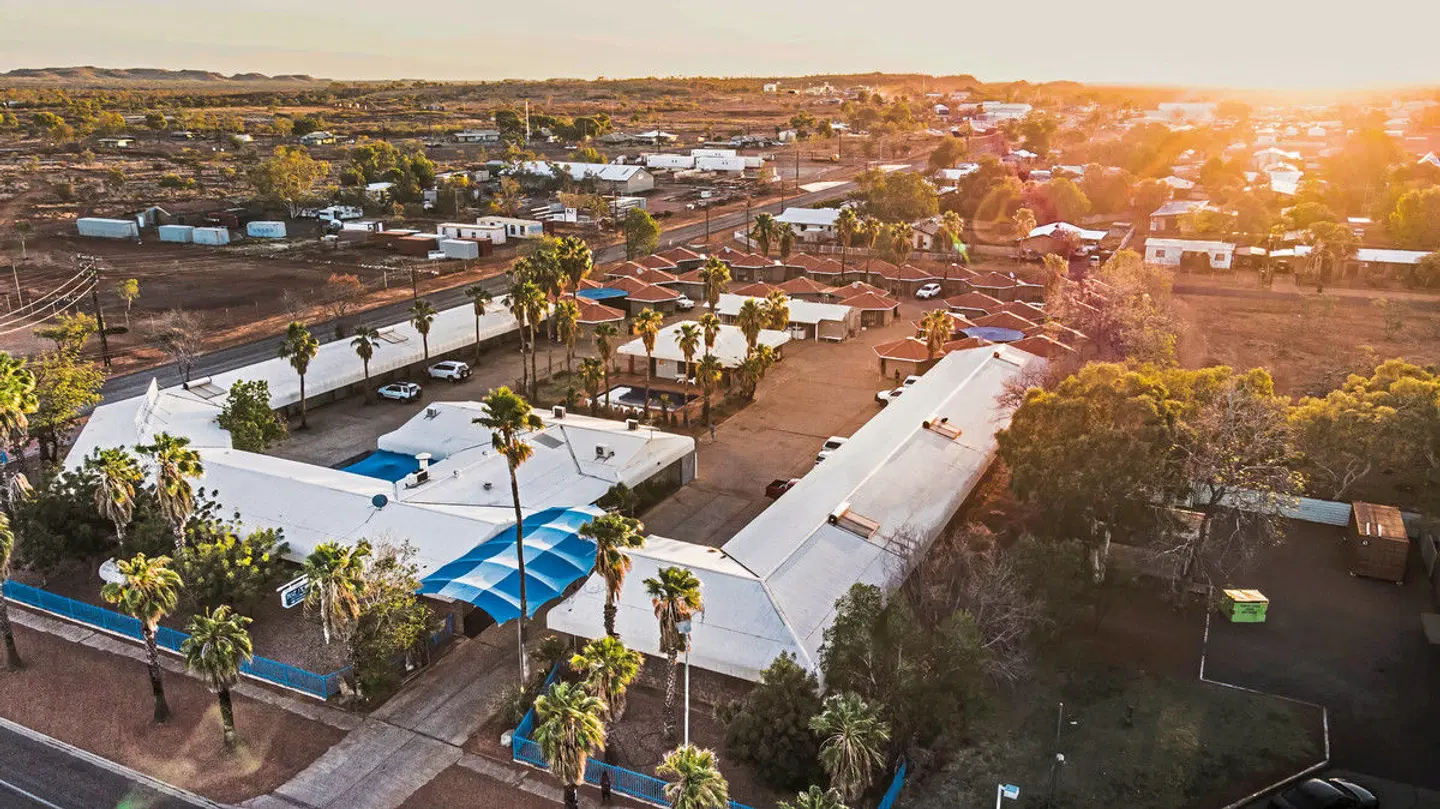 Bluestone Motor Inn Terrasse