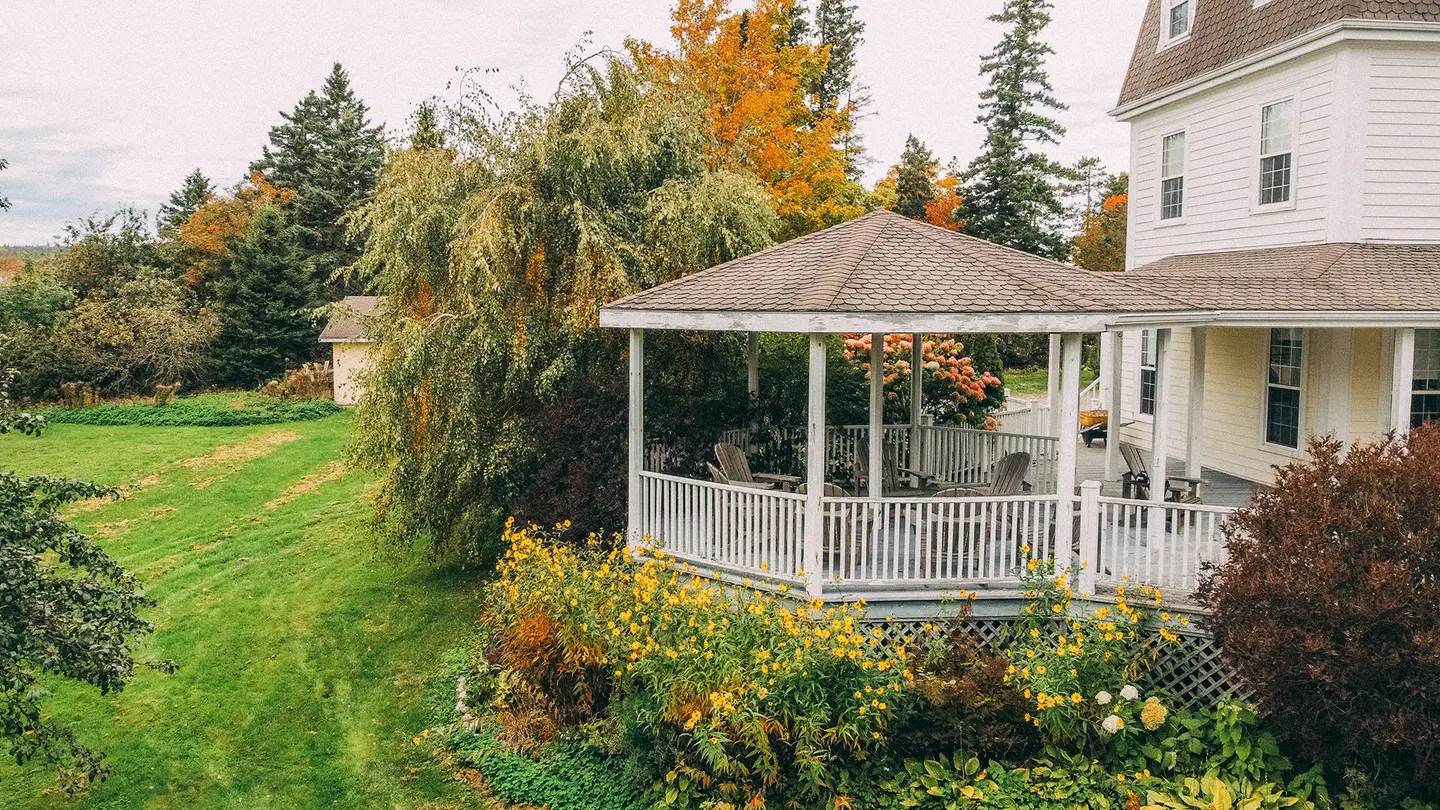 DesBarres Manor Inn Garten