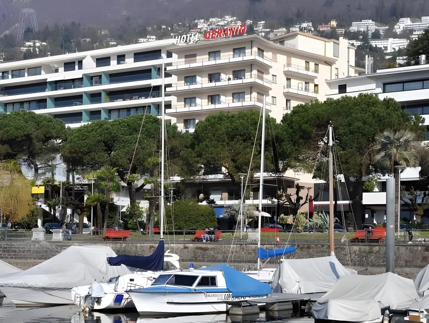 Hotel Geranio au Lac EXTERIOR