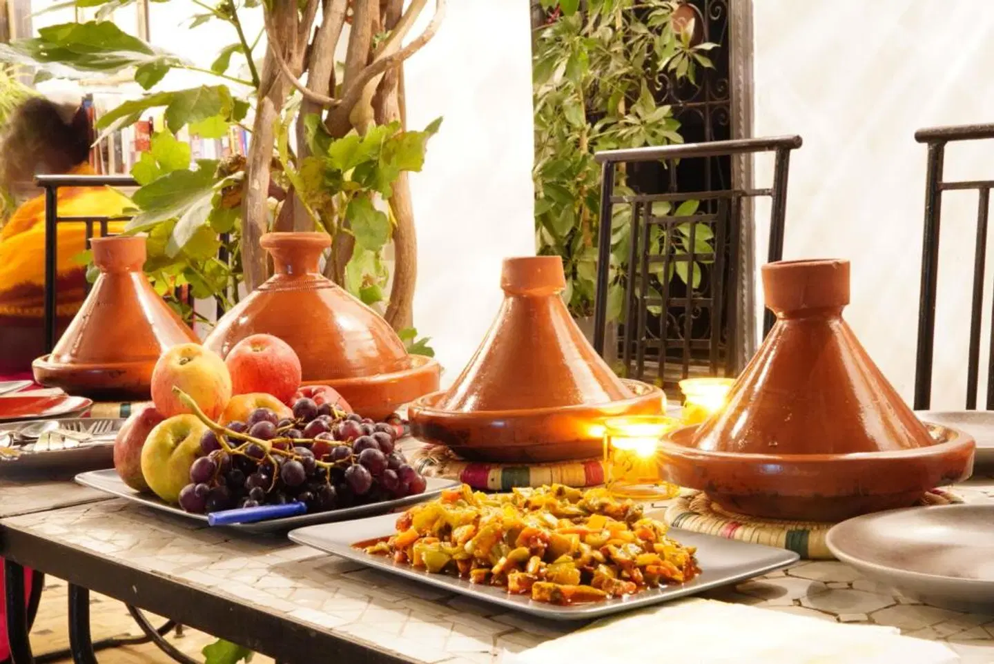Les Jardins De Riad Laarouss Restaurant