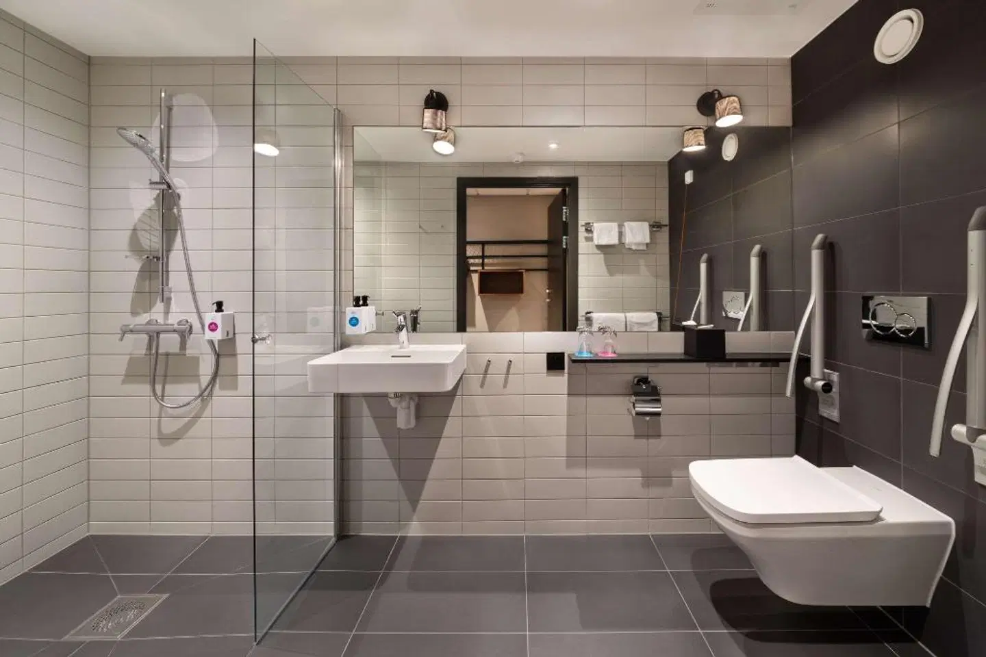 Quality Hotel River Station Badezimmer