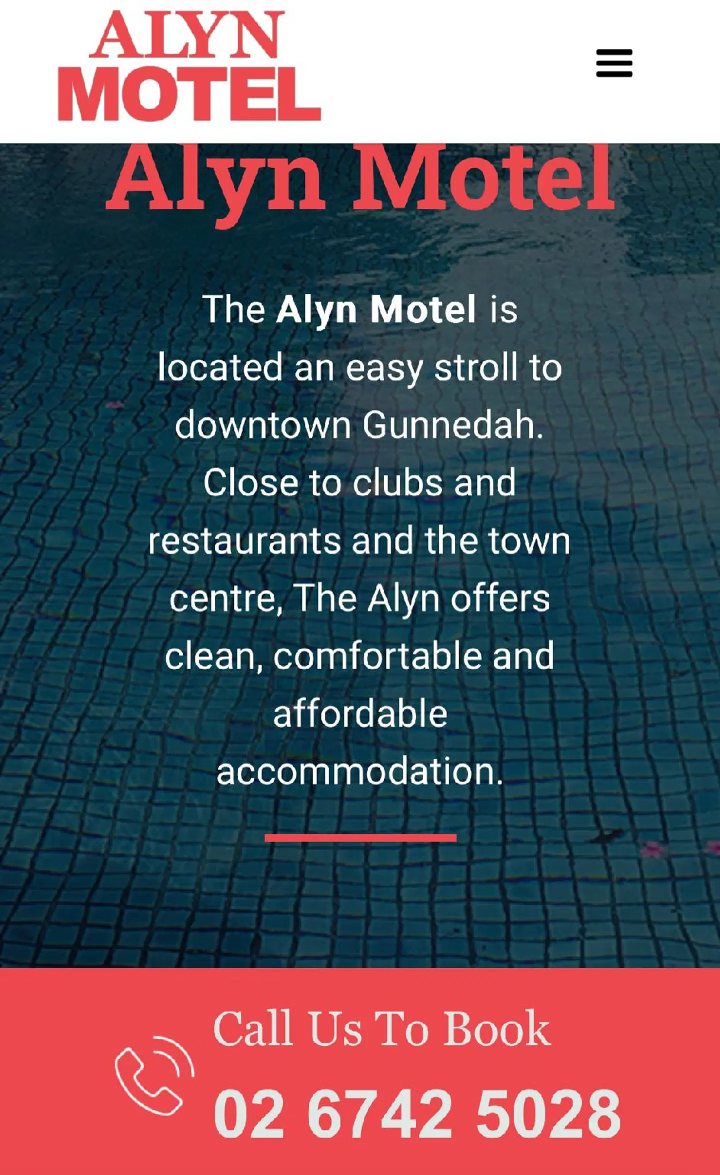 Alyn Motel Landkarte