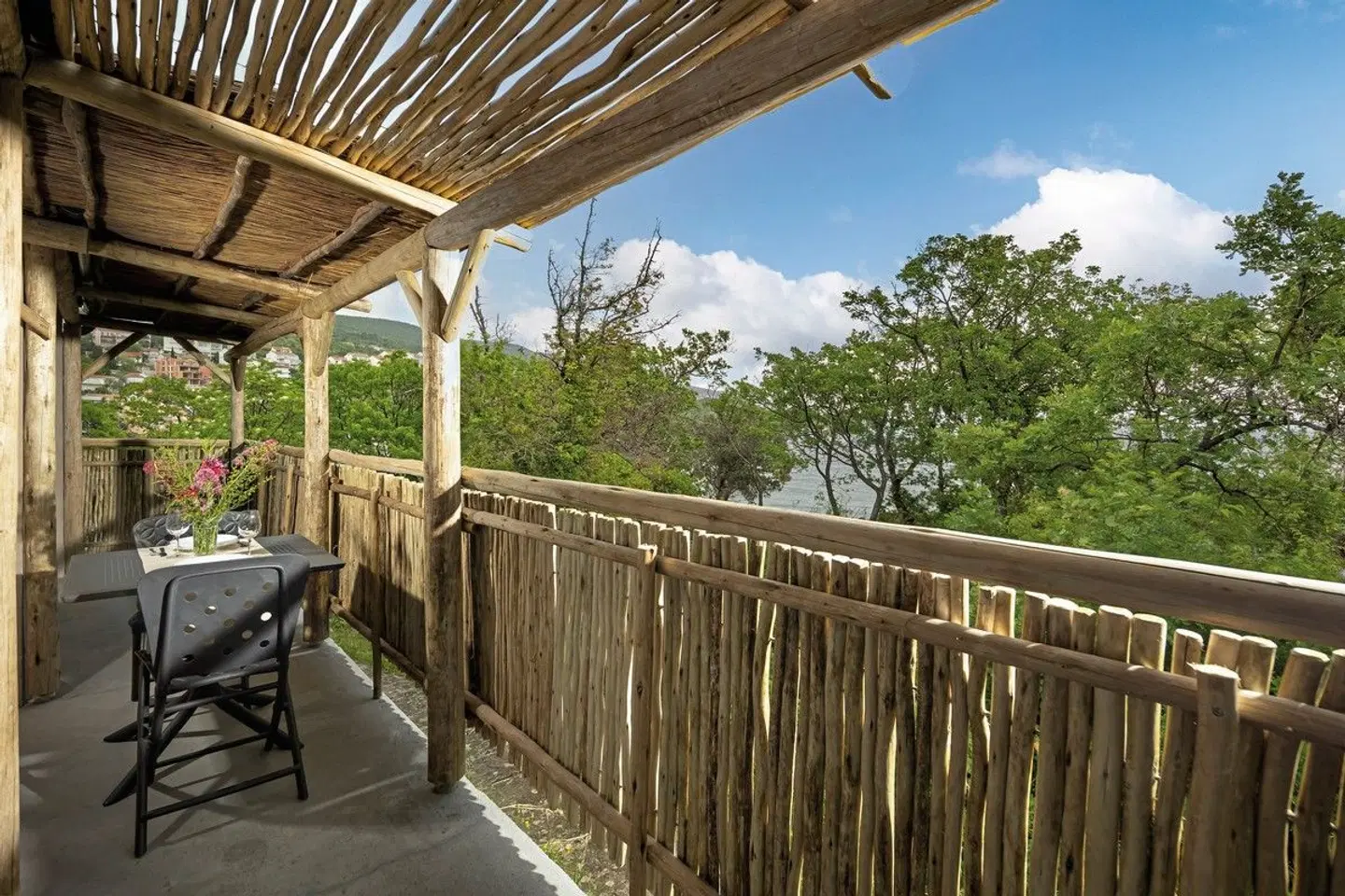 Holiday Homes Kacjak Terrasse