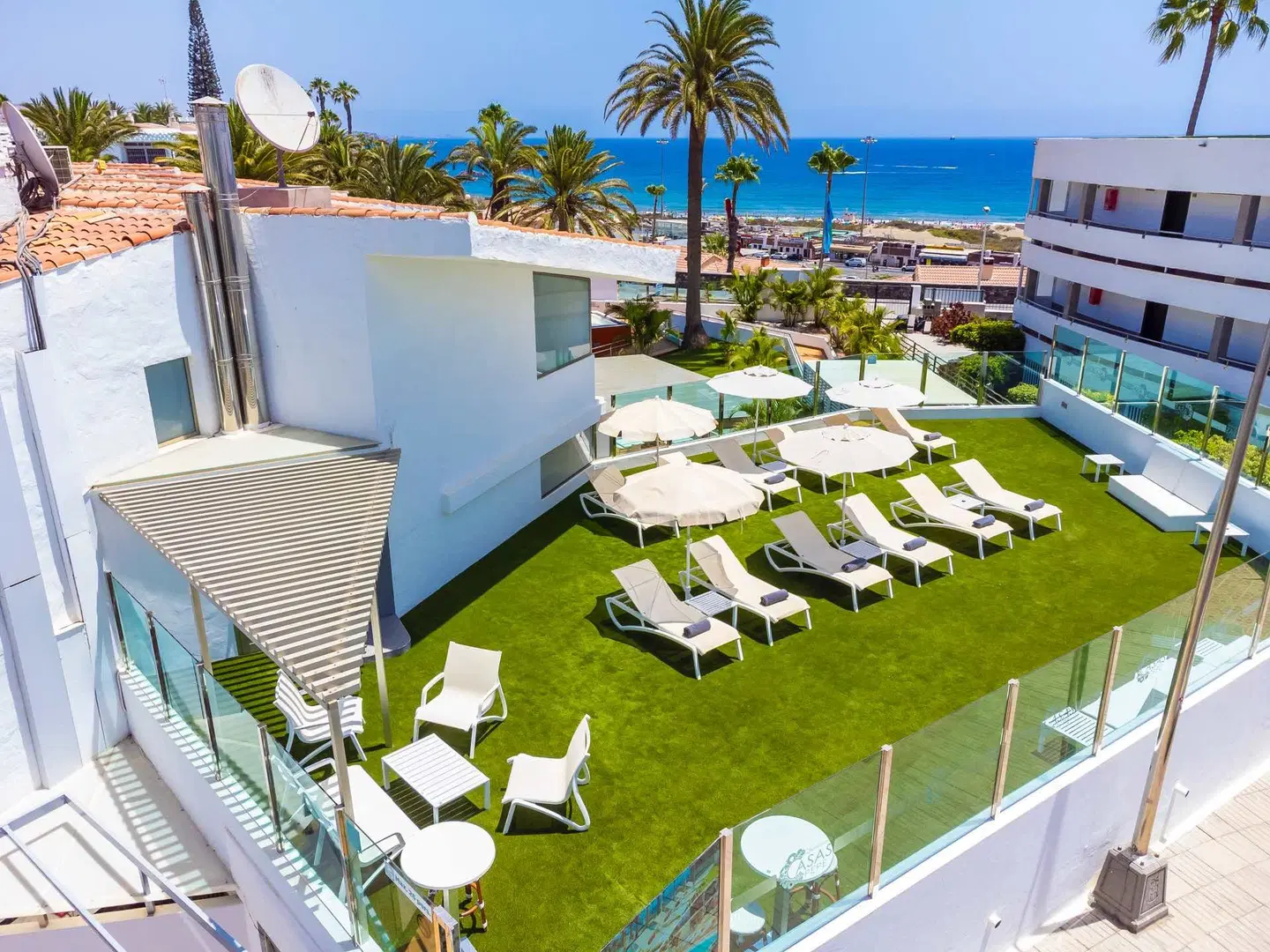 Casas Pepe Appartements & Spa-Adults Only Terrasse