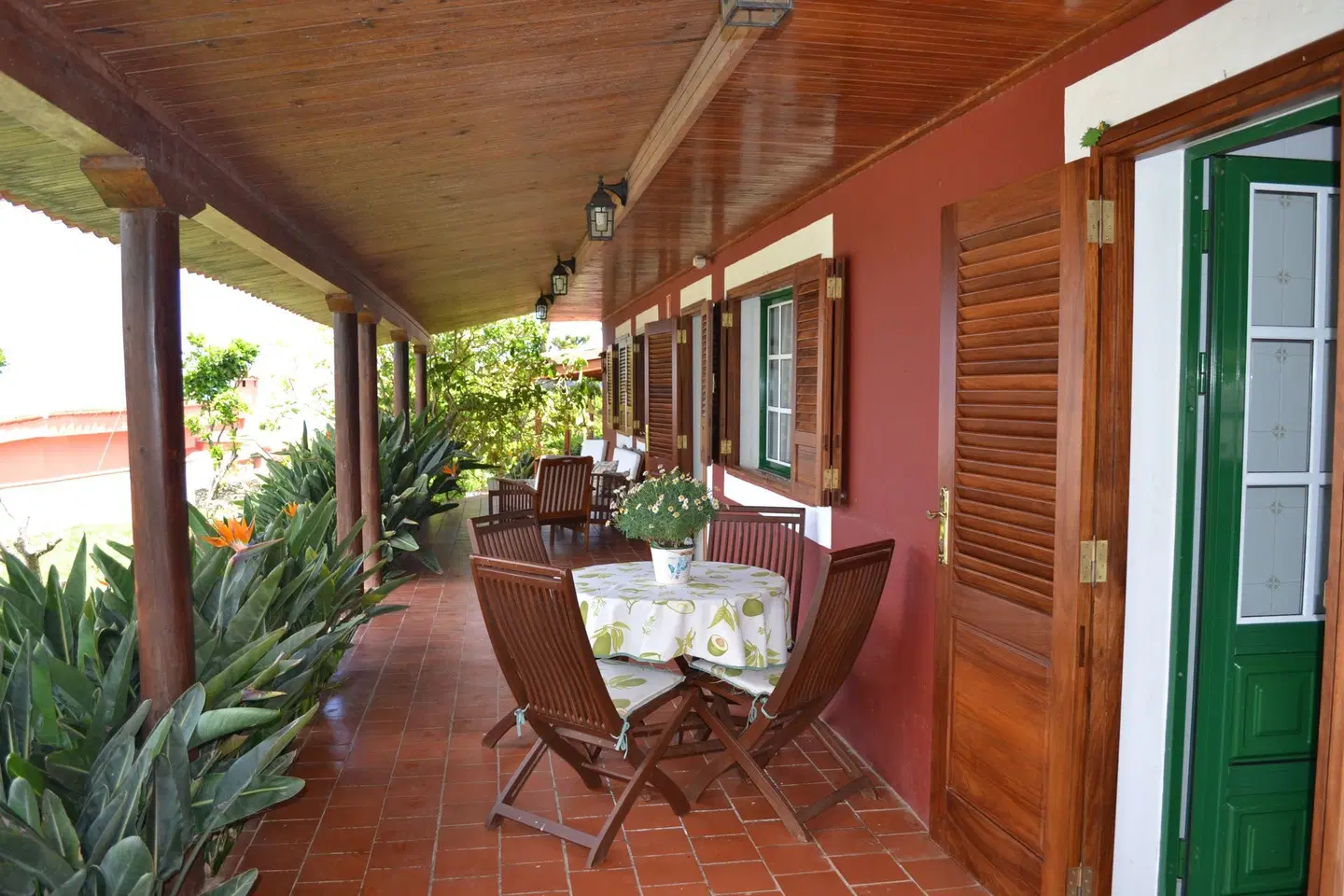 Finca La Deseada Terrasse