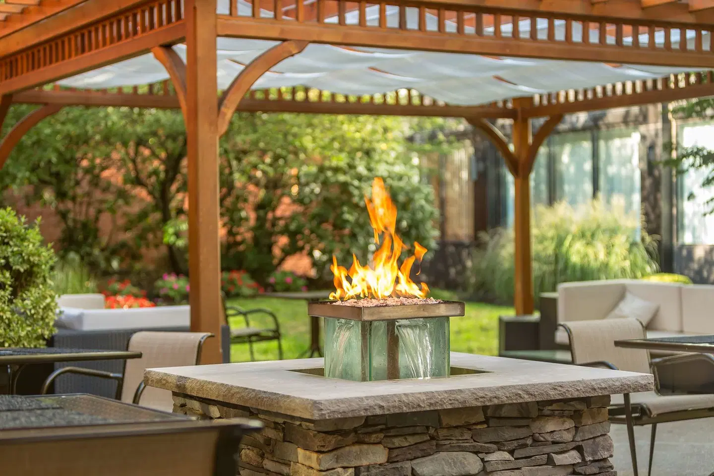 DoubleTree by Hilton Hotel Boston-Andover Terrasse