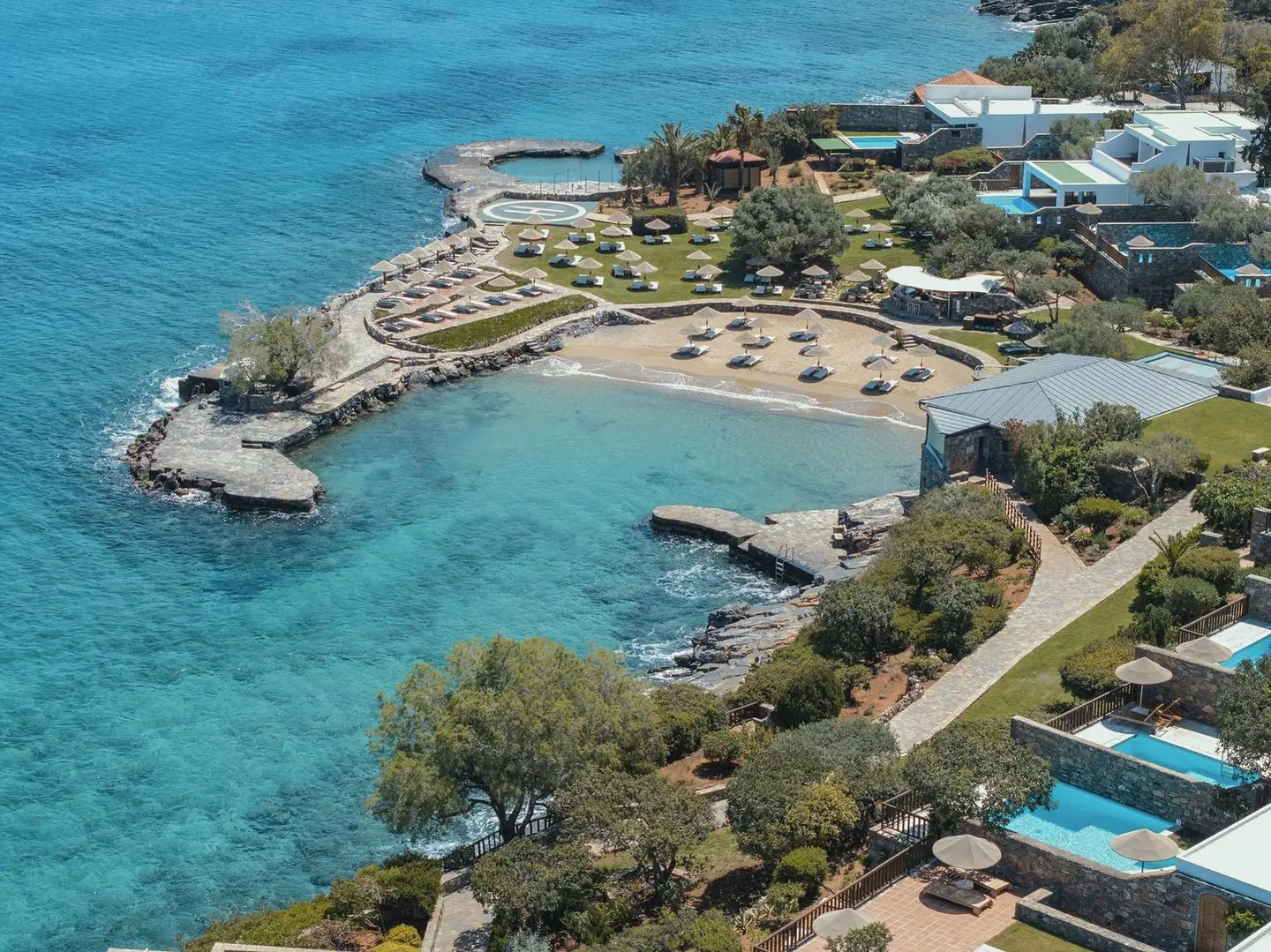 Elounda Mare Hotel, Relais & Chateaux Strand