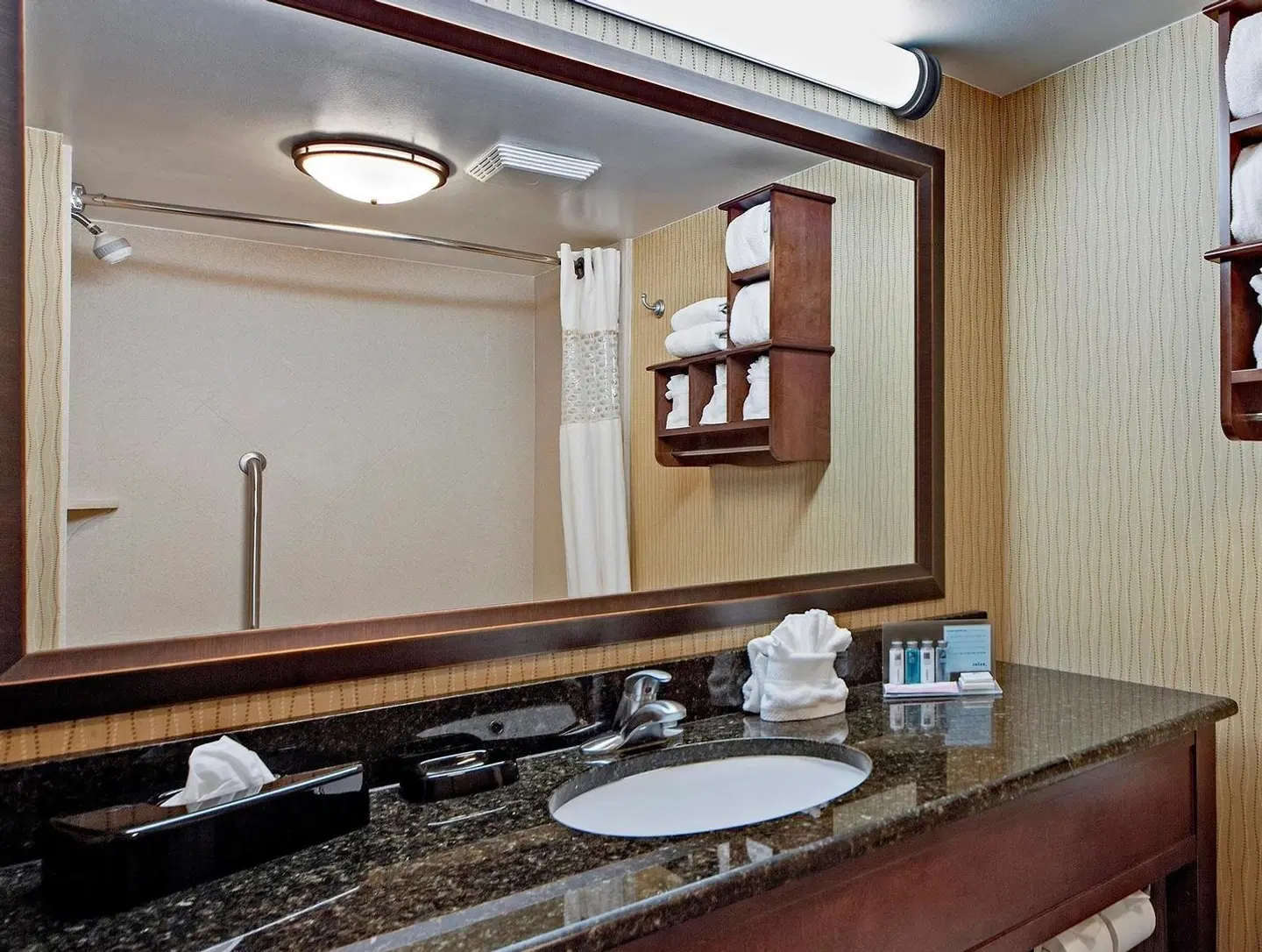 Hampton Inn Myrtle Beach Broadway at the Beach Badezimmer