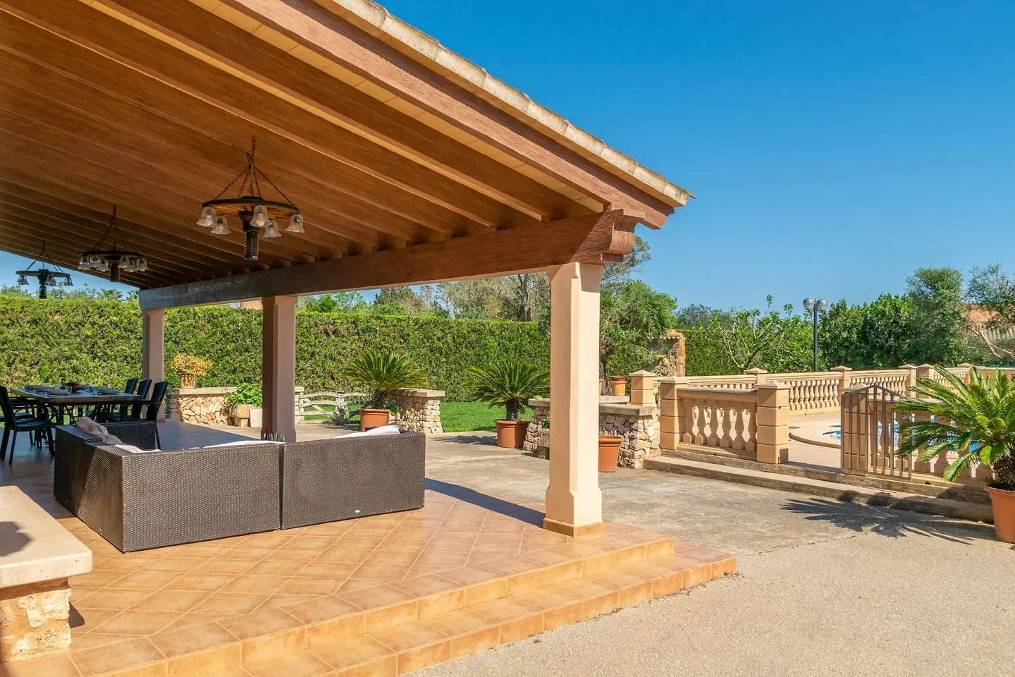 Villa Sa Cumuna Terrasse