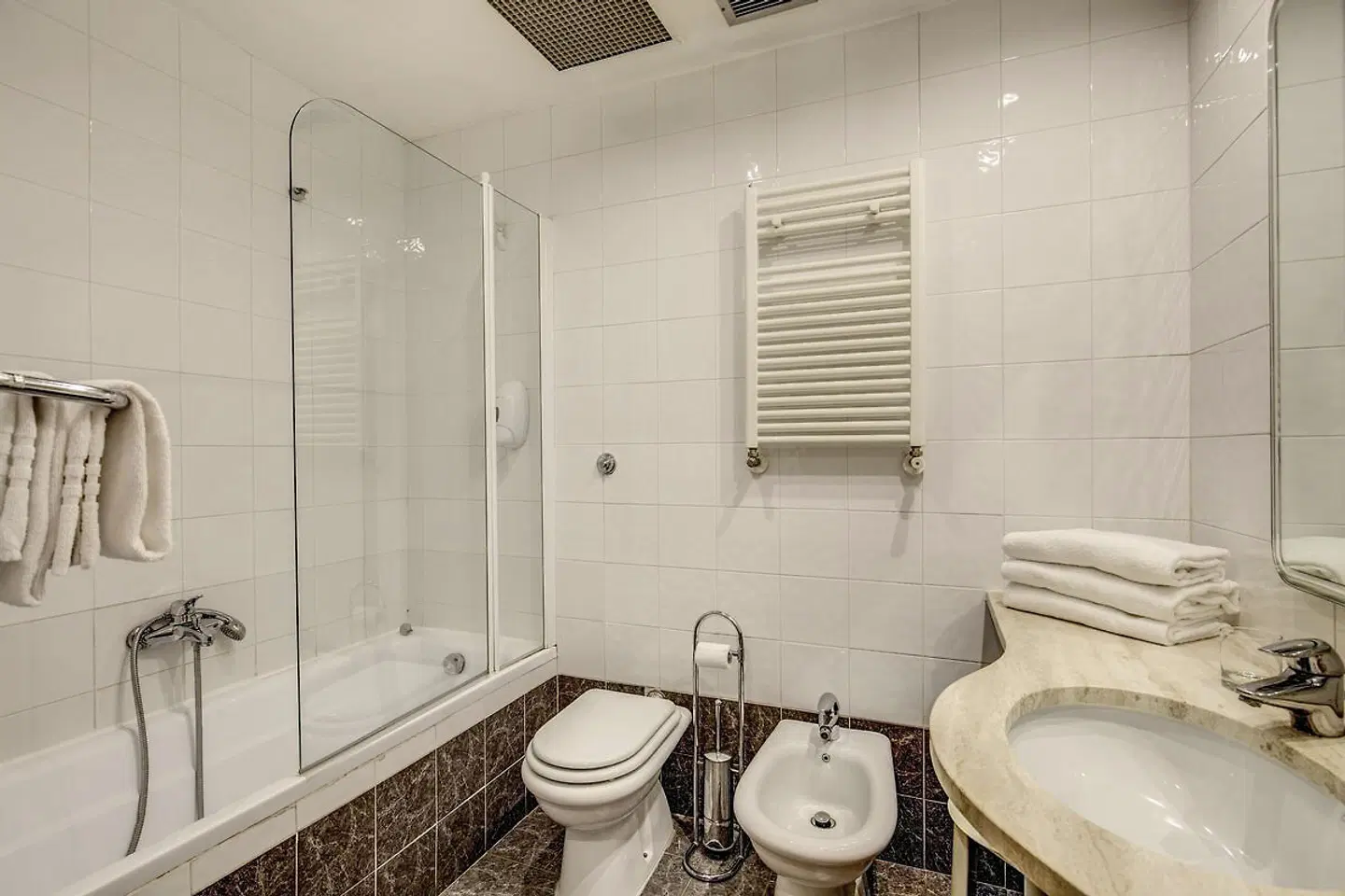 Hotel San Marco Badezimmer