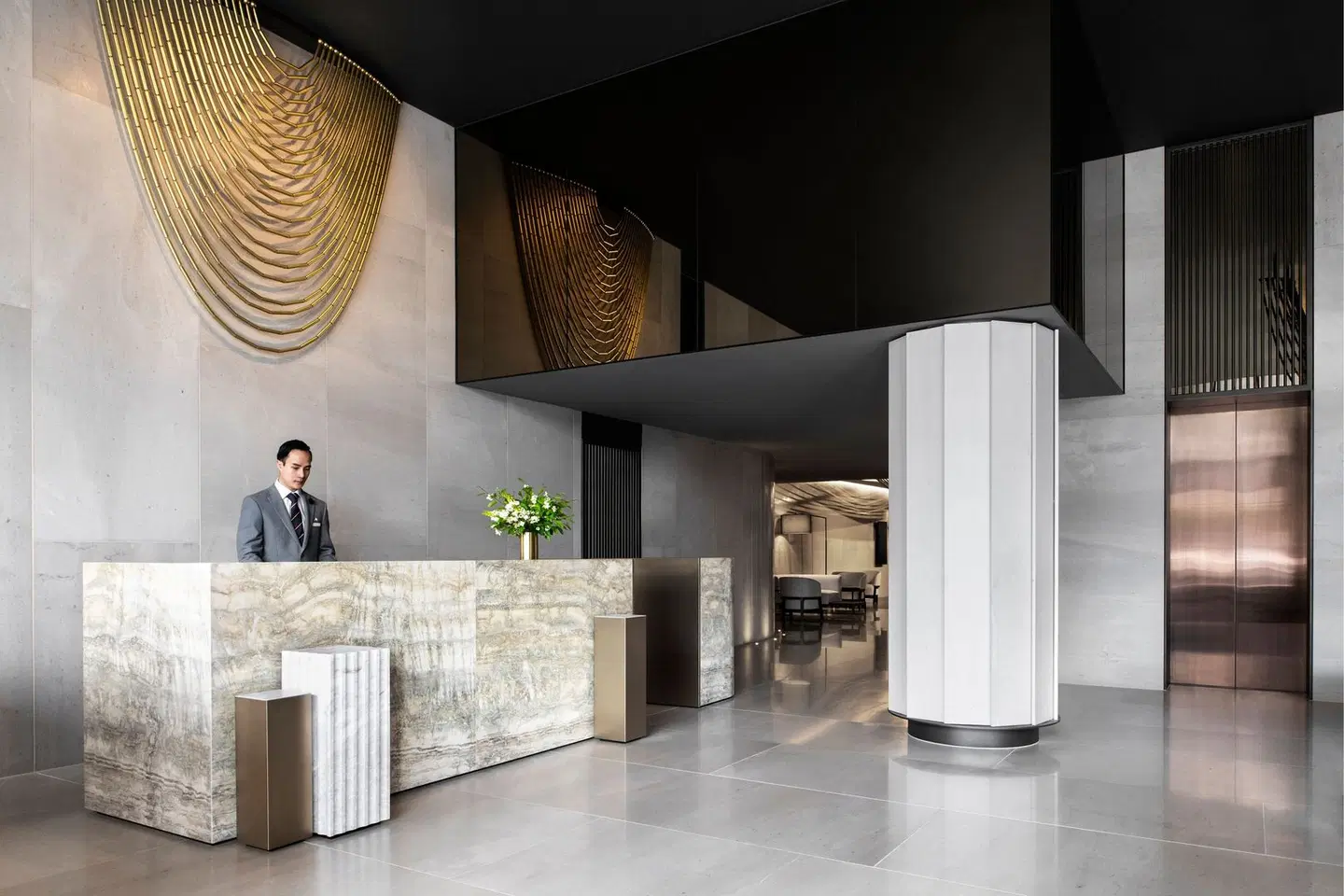 Melbourne Marriott Hotel Docklands LOUNGE_LOBBY