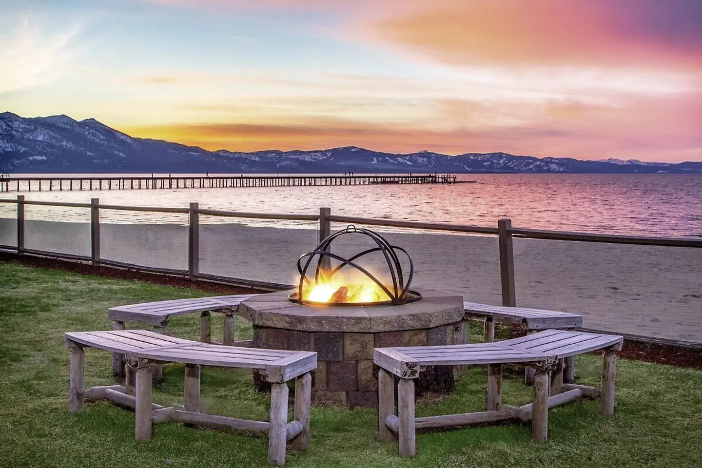Tahoe Lake Shore Lodge & Spa Terrasse