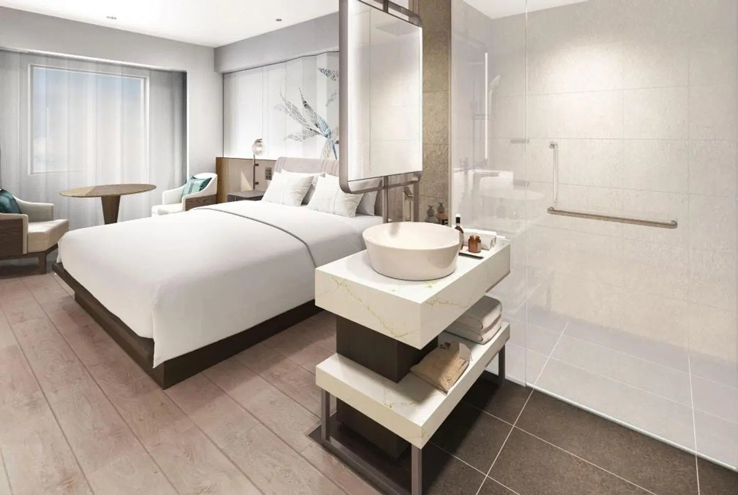 Courtyard by Marriott Tokyo Ginza Hotel Badezimmer