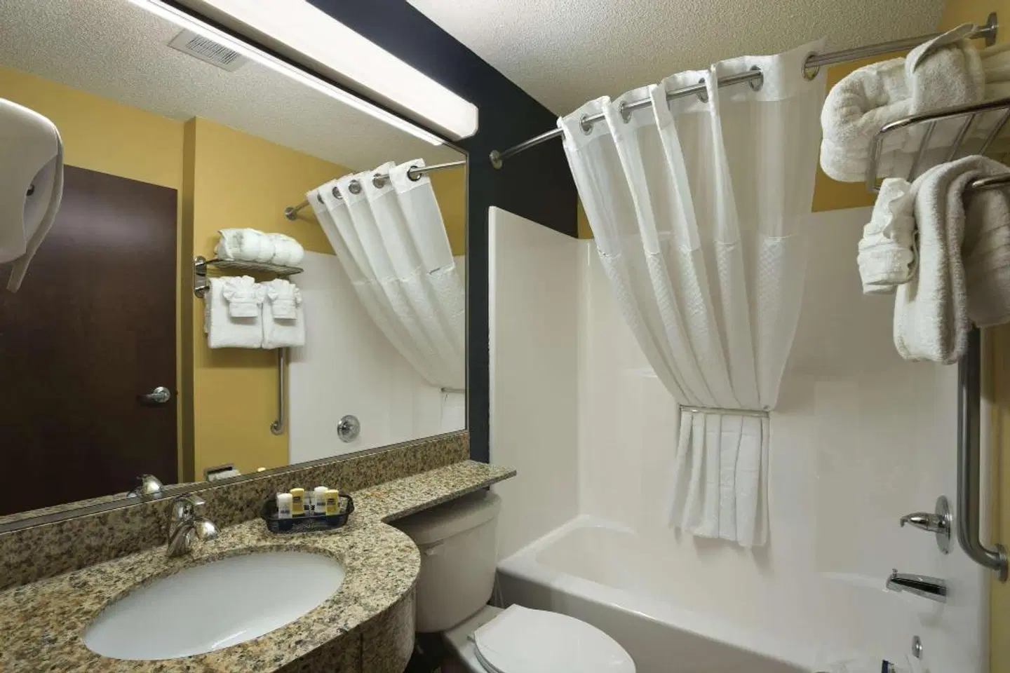 Microtel Inn & Suites by Wyndham Washington/Meadow Lands Badezimmer