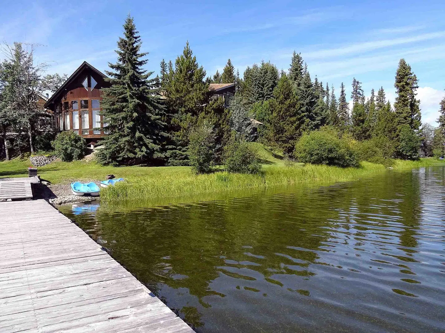 Anahim Lake Eagle's Nest Resort Garten