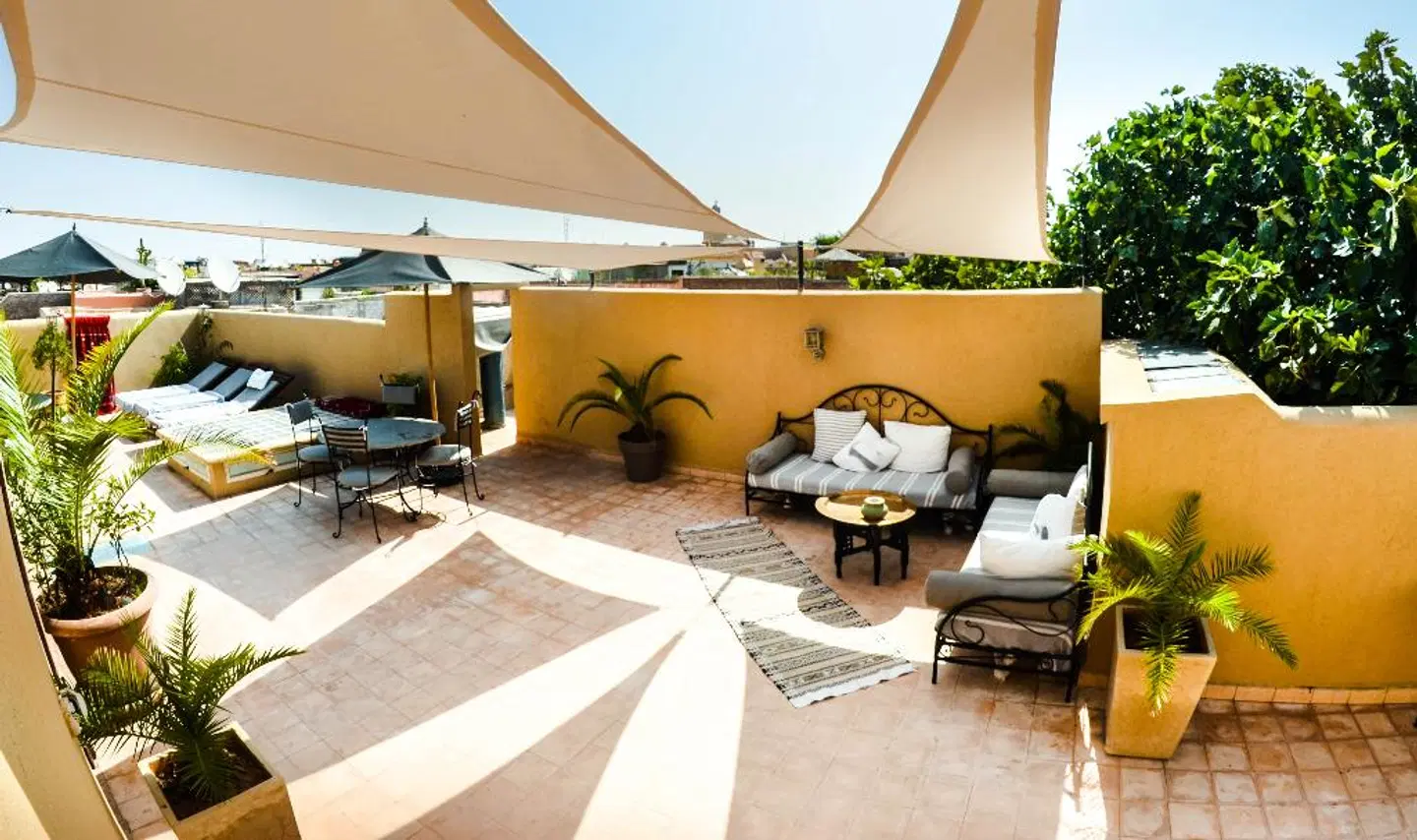 Riad Les Ammonites Terrasse