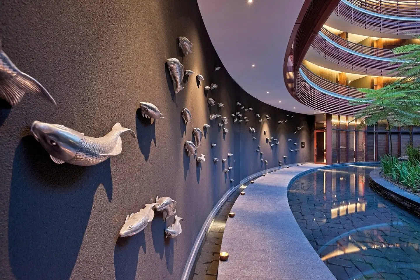 Capella Singapore Hallenbad